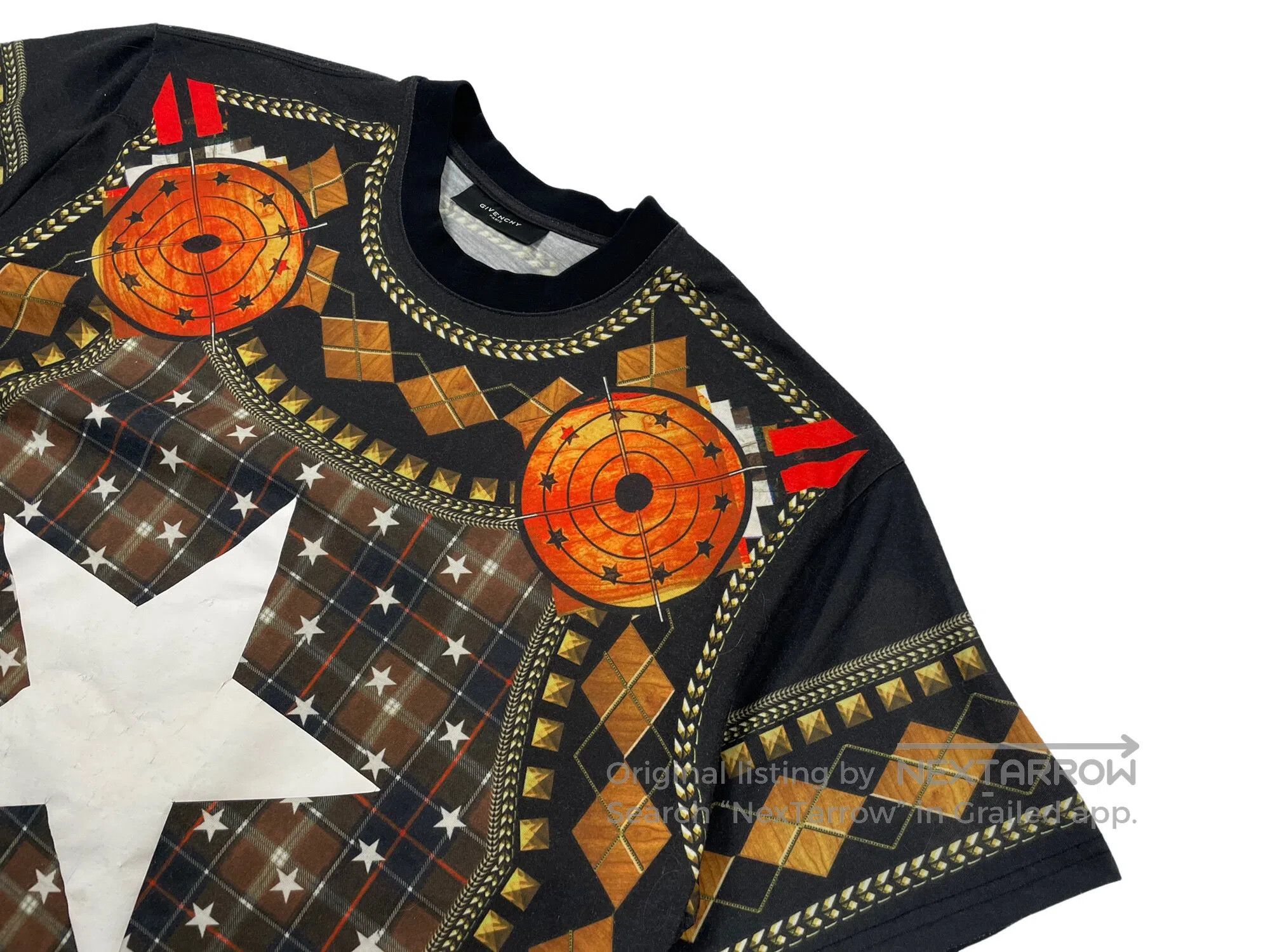 Givenchy Givenchy Chessboard Star Target Short Sleeve Size US M / EU 48-50 / 2 - 3 Thumbnail