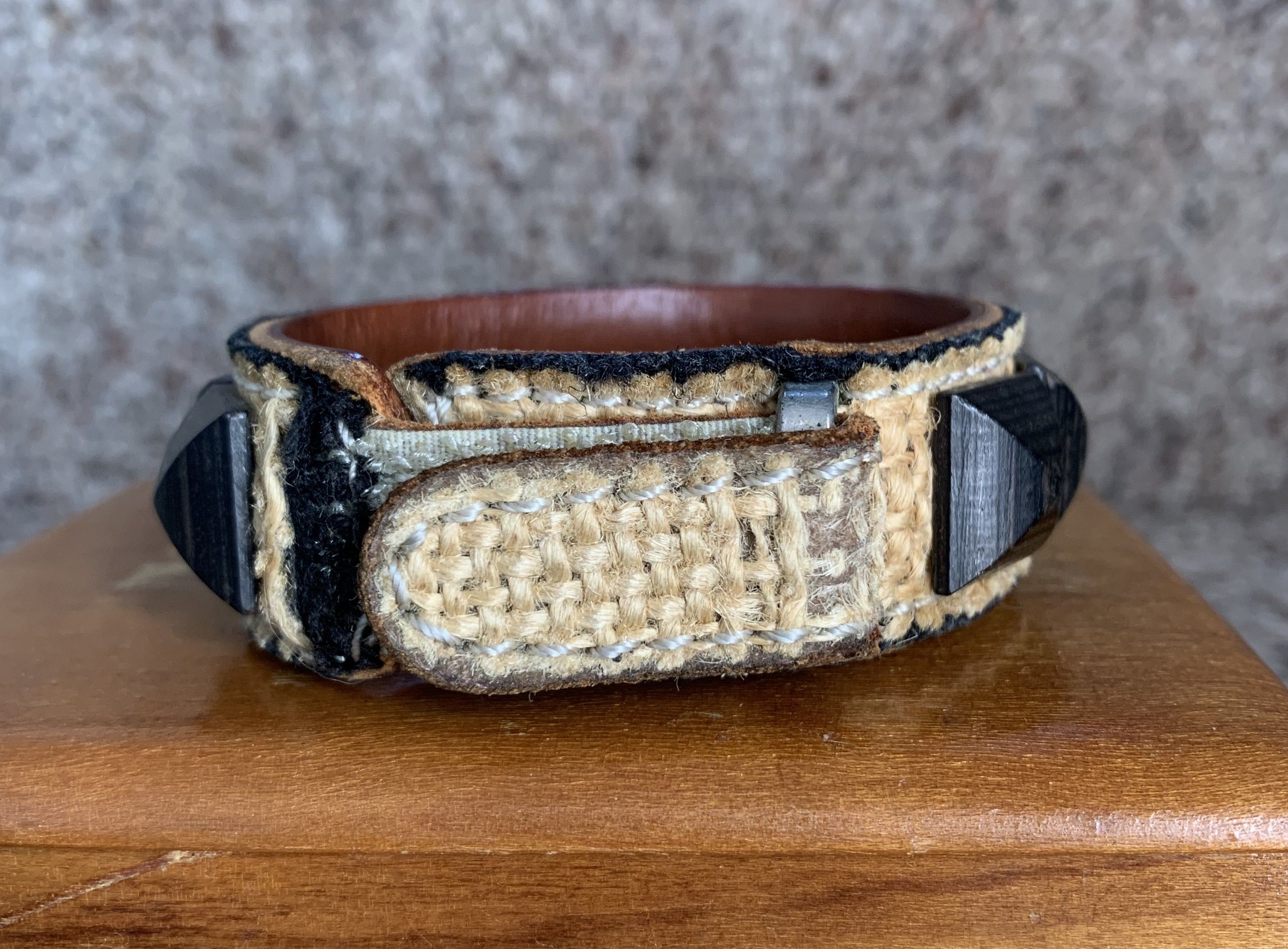 Undercover S/S 2003 Undercover "Scab" Studded Leather Bracelet Size ONE SIZE - 5 Thumbnail