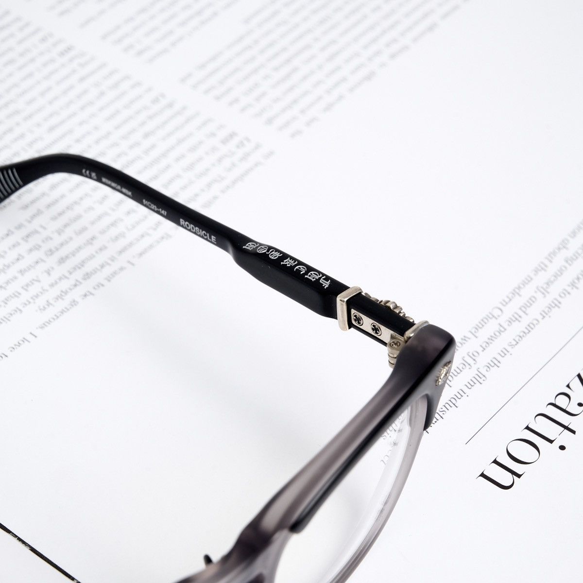 Chrome Hearts CHROME HEARTS RODSICLE MATTE BLACK MATTE GRAPHITE/ MATTE BLACK GLASSES Size ONE SIZE - 6 Thumbnail