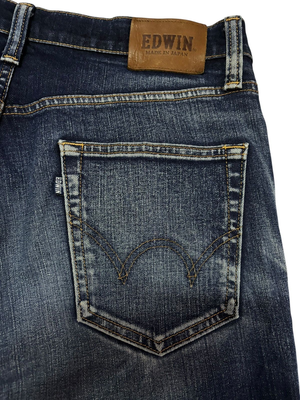Edwin Vtg Edwin Japan 602 Distressed Jeans Size US 32 / EU 48 - 10 Thumbnail