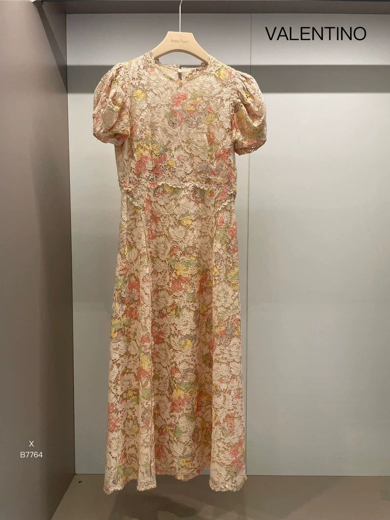 Valentino Valentino Authentic floral dress Size M / US 6-8 / IT 42-44 - 1 Thumbnail