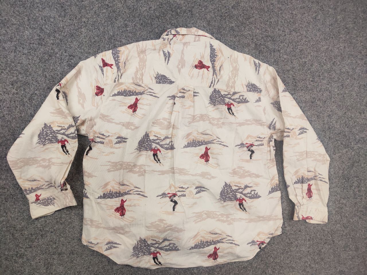 Eddie Bauer Vintage Eddie Bauer corduroy shirt print Long sleeve Size US L / EU 52-54 / 3 - 9 Thumbnail