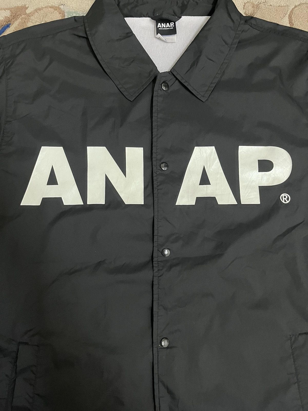 If Six Was Nine × Vintage Vintage Japanese Brand ANAP Patches Big Logo Coach Jacket Size US L / EU 52-54 / 3 - 9 Thumbnail