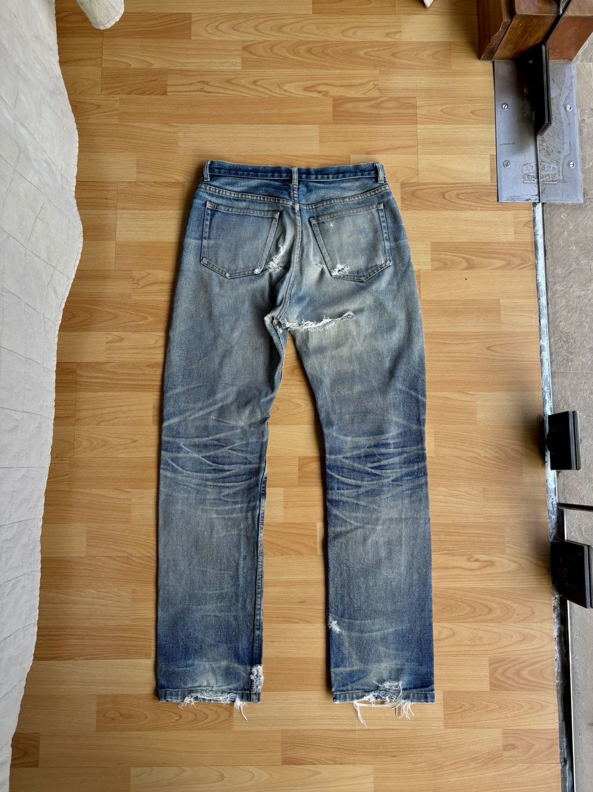 A.P.C. THRASHED APC DENIM Size US 30 / EU 46 - 5 Thumbnail