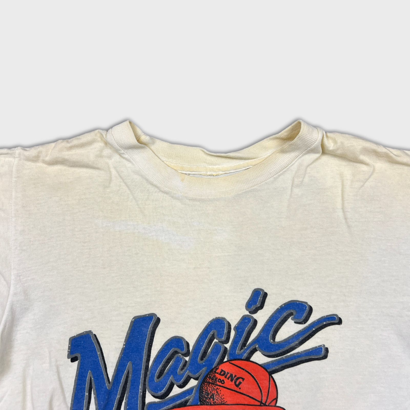 NBA 90s Orlando Magic T Shirt Single Stitch NBA Basketball Tee Size US S / EU 44-46 / 1 - 5 Thumbnail