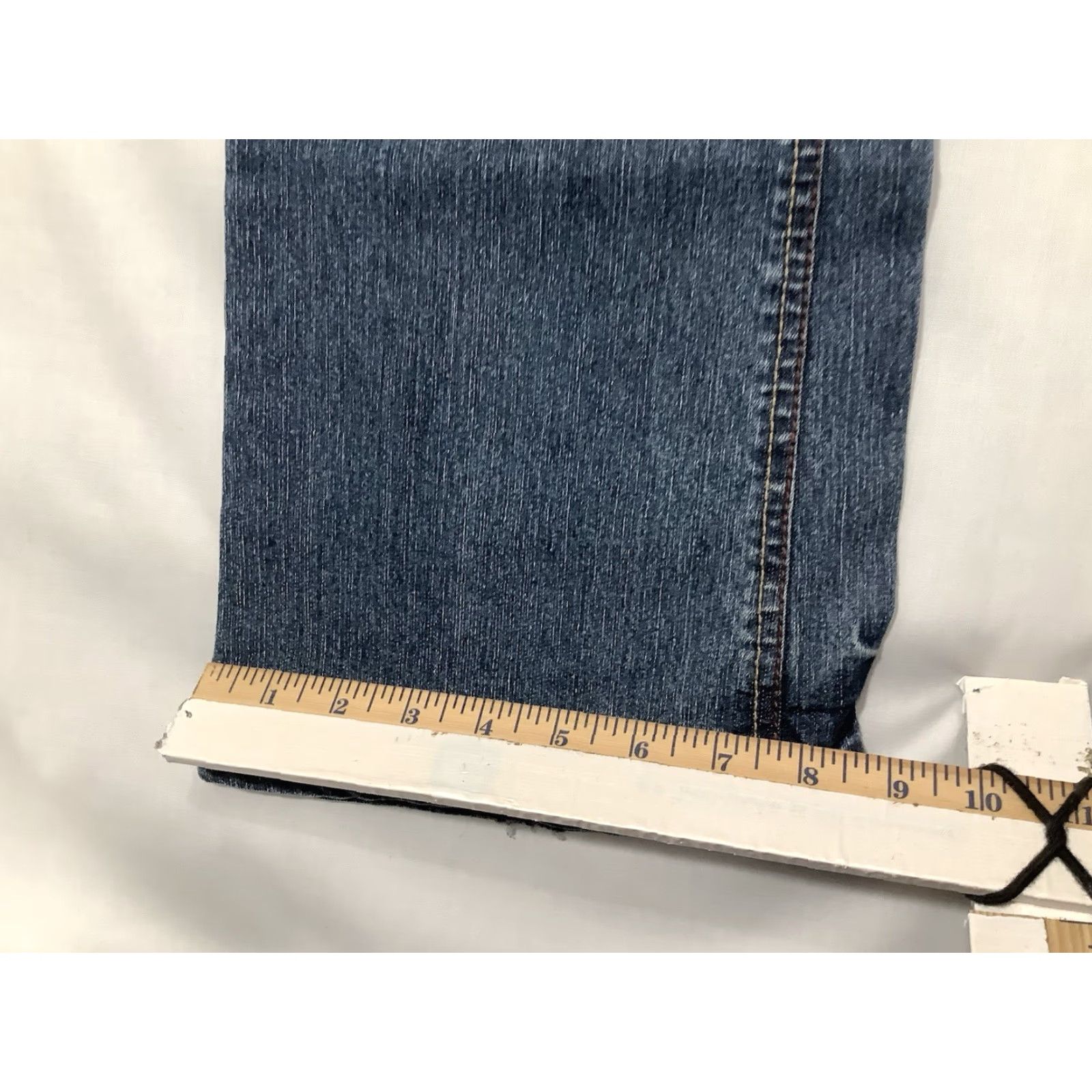 Vintage Bongo Jeans Blue Size 7 Regular Bootcut Womens Denim Embroidered Pockets Vintage Size 28" / US 6 / IT 42 - 8 Thumbnail