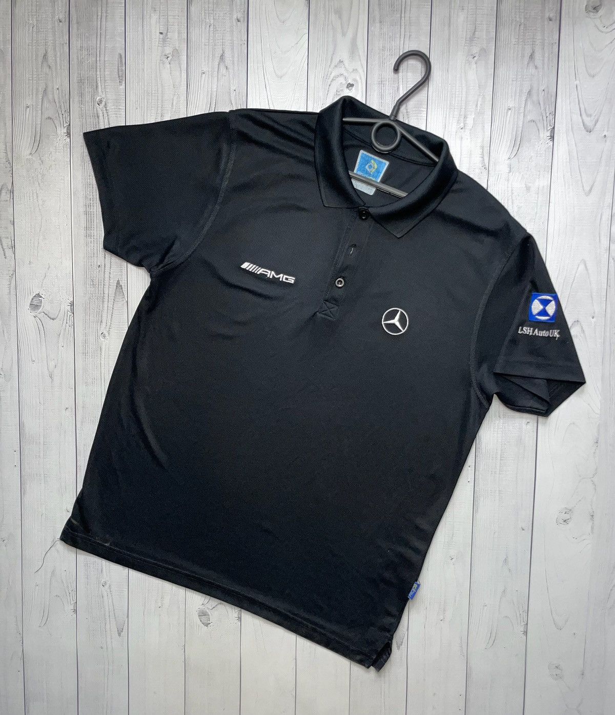 Mercedes-Benz × Vintage Vintage Mercedes Benz racing polo AMG size L logo Size US L / EU 52-54 / 3 - 1 Thumbnail