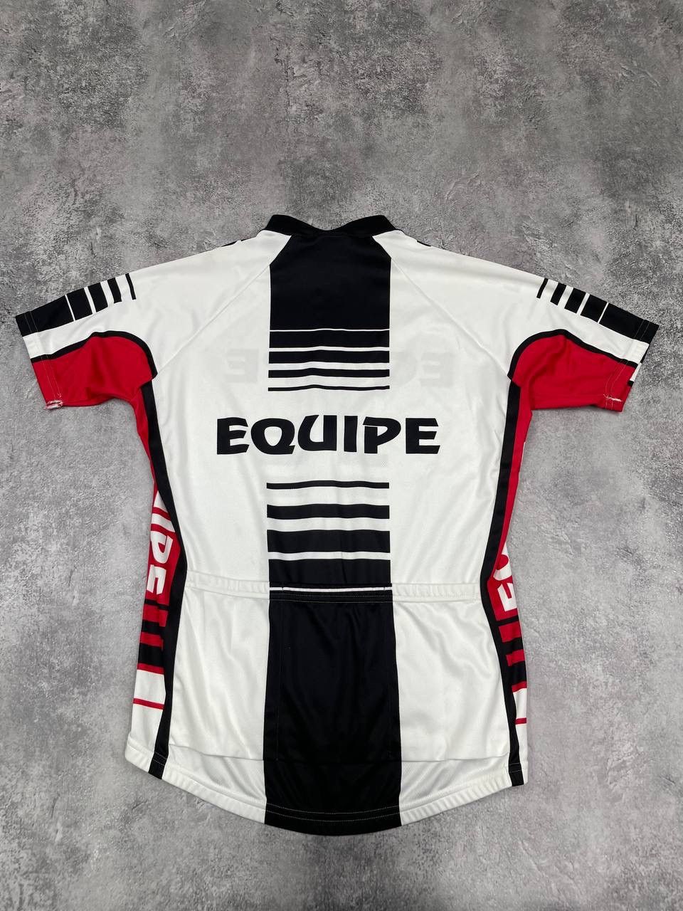 Other Santini Equipe Men Cycling Jersey Short Sleeve White Black Size US L / EU 52-54 / 3 - 6 Thumbnail
