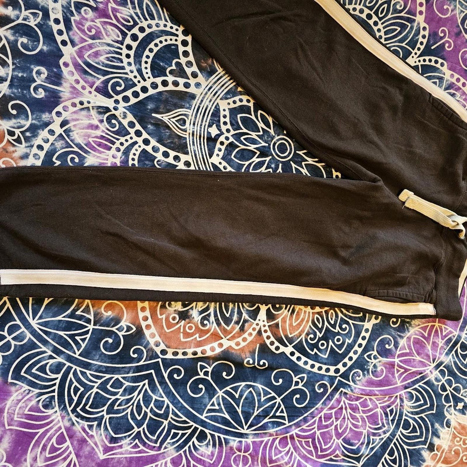 Old Navy Old Navy Men's Brown and Cream Sweat Pants Size US 32 / EU 48 - 3 Thumbnail