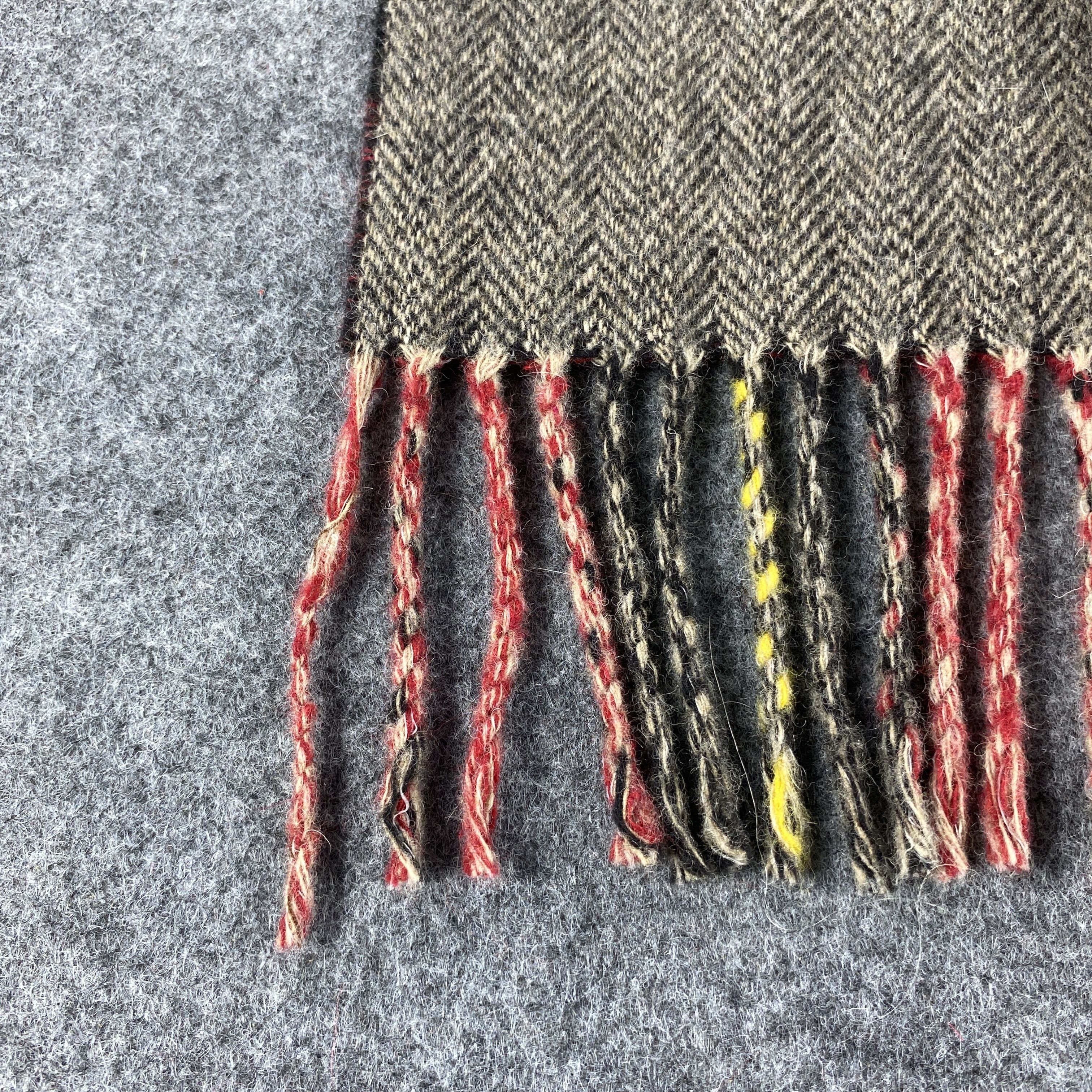 Polo Ralph Lauren × Vintage GF10445 Polo Ralph Lauren Scarf Neck Wear Muffler Nova Check Size ONE SIZE - 6 Thumbnail