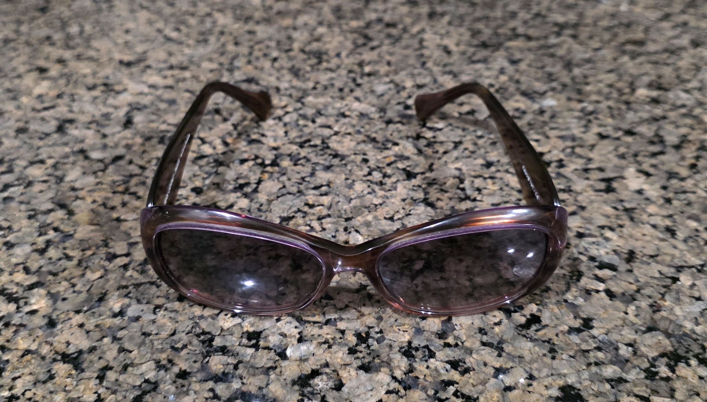 Other Jean Lafont Paris Sunglasses FAUVE 791 Striped Brown France Size ONE SIZE - 4 Thumbnail