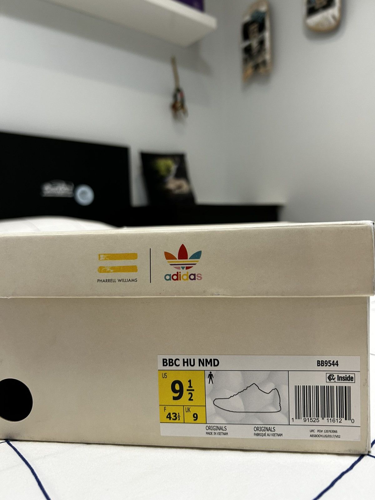 Adidas BBC HU NMD Size US 9.5 / EU 42-43 - 1 Thumbnail
