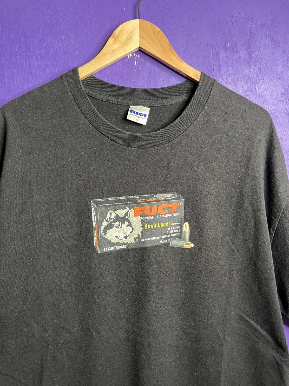 FUCT × Vintage Vintage 90s FUCT skatewear ammunition t-shirt Size US XL / EU 56 / 4 - 3 Thumbnail