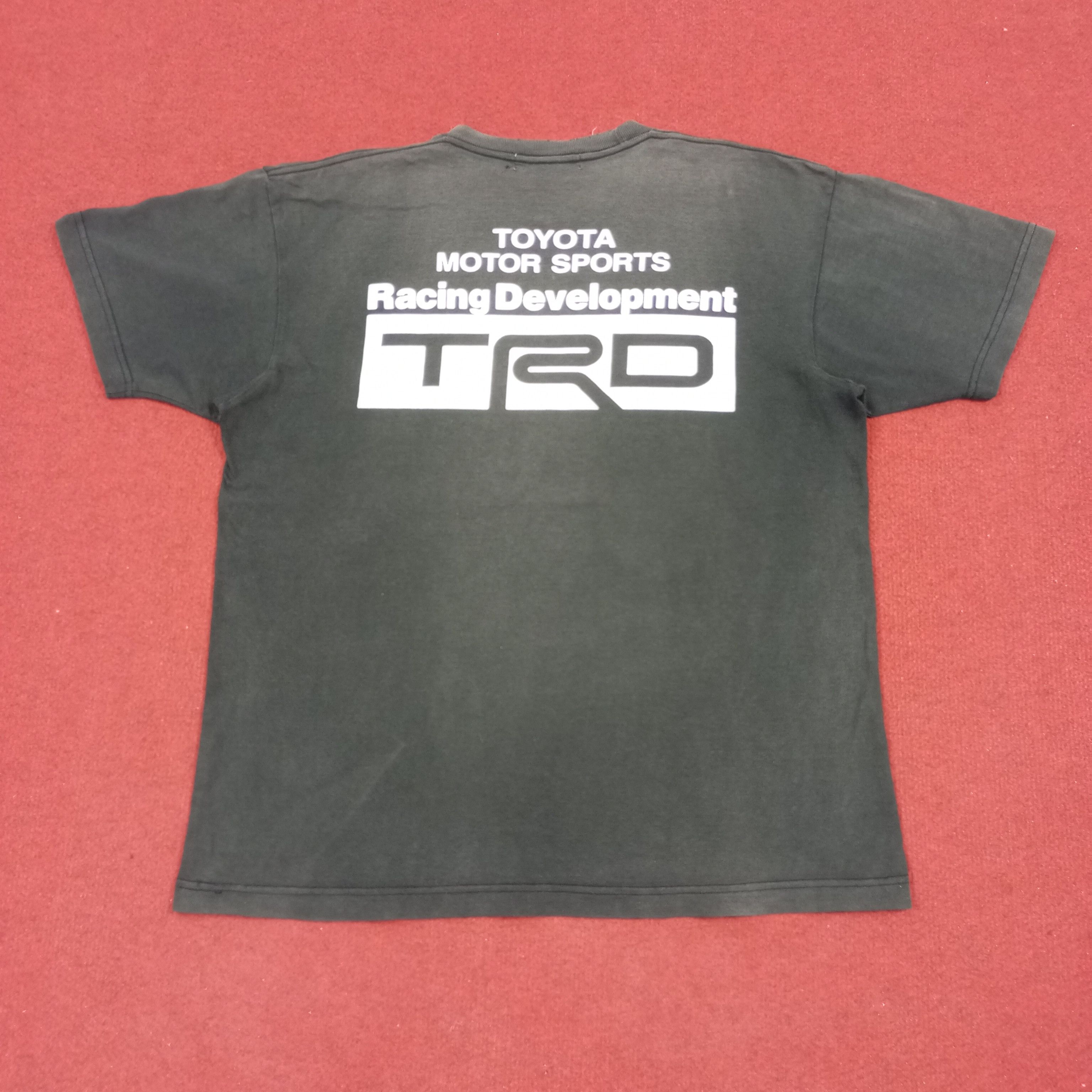 Japanese Brand × Vintage TRD Racing Development Japanese Toyota Motorsports Tshirt Size US L / EU 52-54 / 3 - 1 Thumbnail
