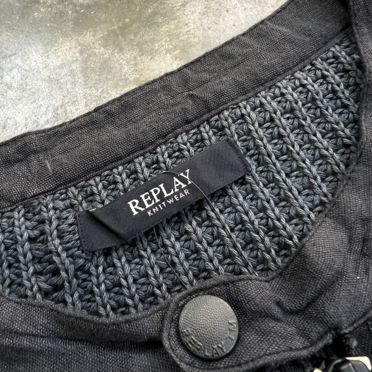 Replay Replay Rick Owen Style Zip Knitwear jacket Size US L / EU 52-54 / 3 - 4 Thumbnail