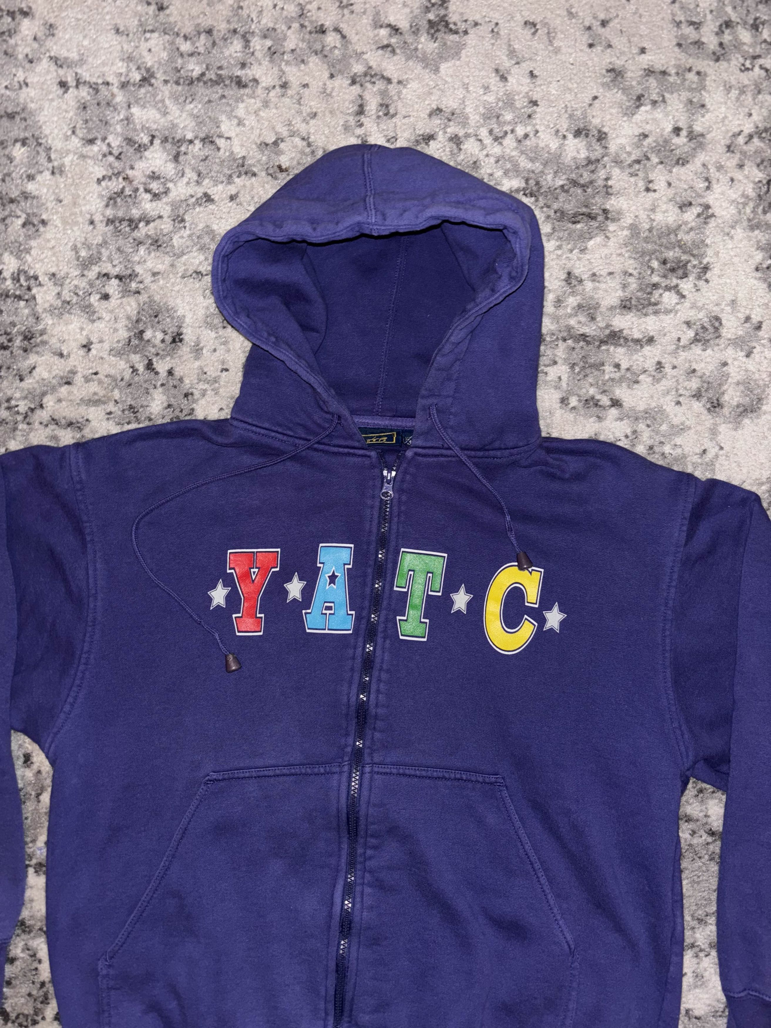 Vintage 00s YATC Star Zip Up Sweater Size US S / EU 44-46 / 1 - 2 Thumbnail
