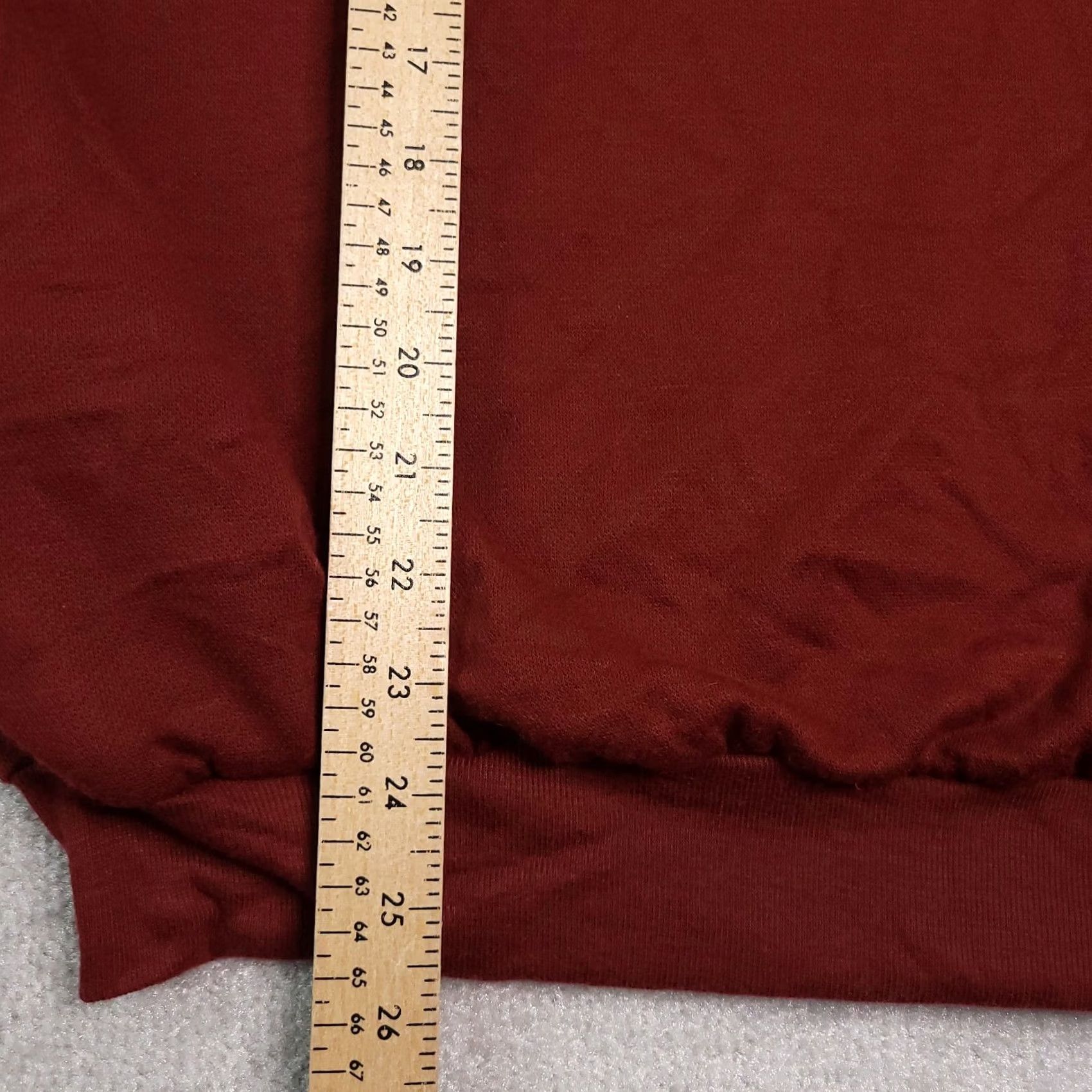 Vintage VINTAGE The Works by Cee Dee Hooded Sweatshirt Women Large Wool Blend Red PHOTOS Size L / US 10 / IT 46 - 7 Thumbnail