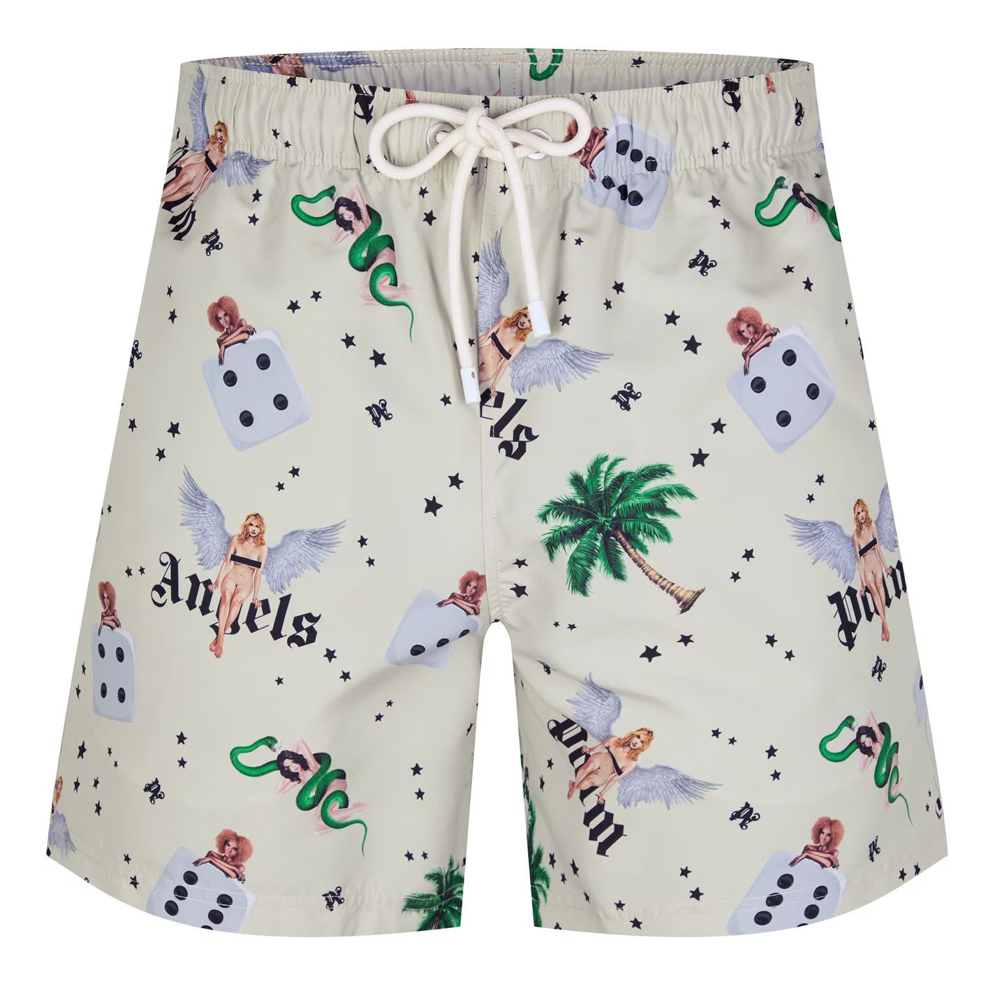 Palm Angels o1g2r1mq0426 Pin Up Swim Shorts in Multicolor Size US 32 / EU 48 - 1 Thumbnail