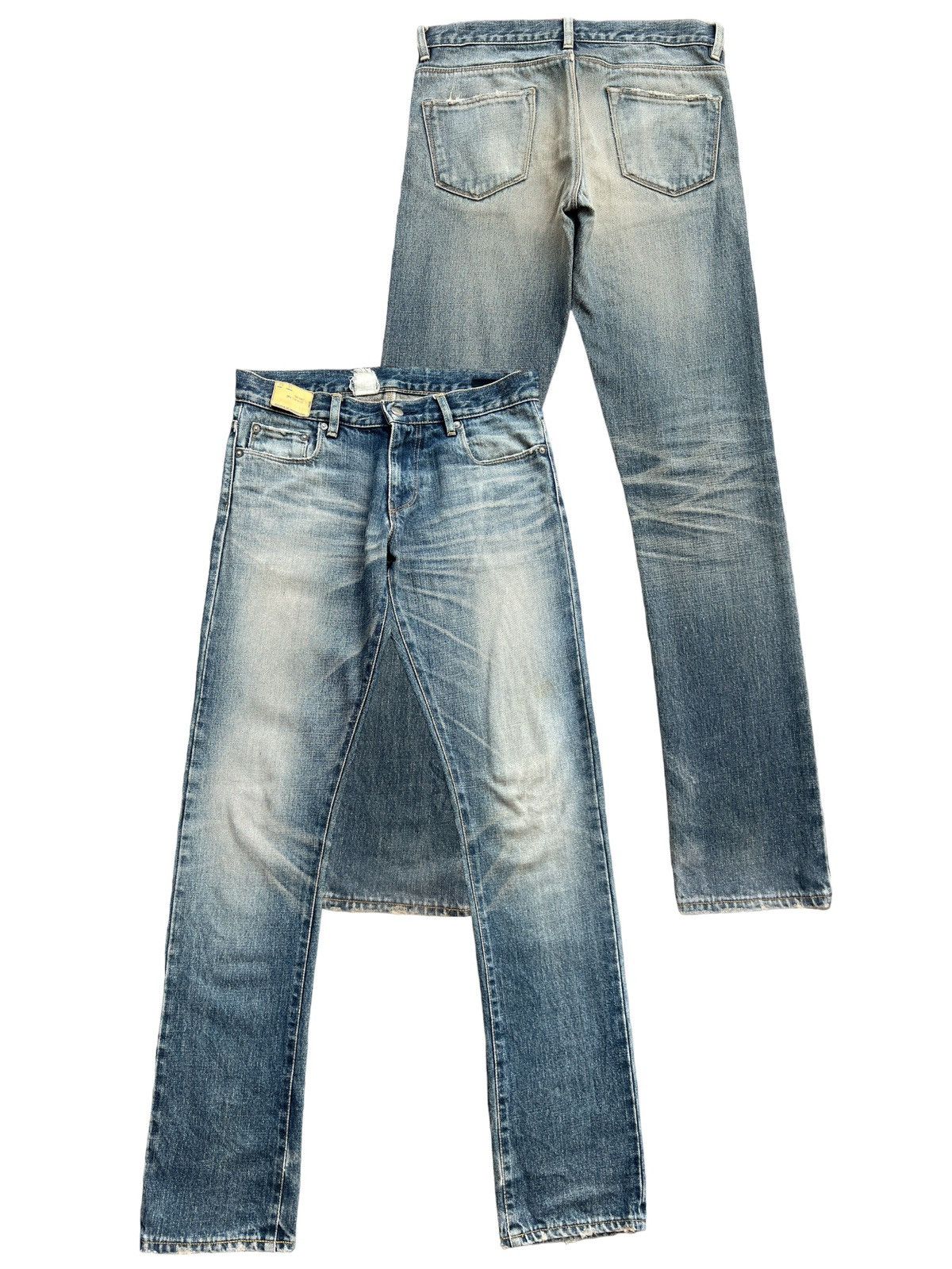 Vintage Vintage Rag Denim Distressed Rusty Denim Jeans 32x33.5 Size US 32 / EU 48 - 1 Thumbnail