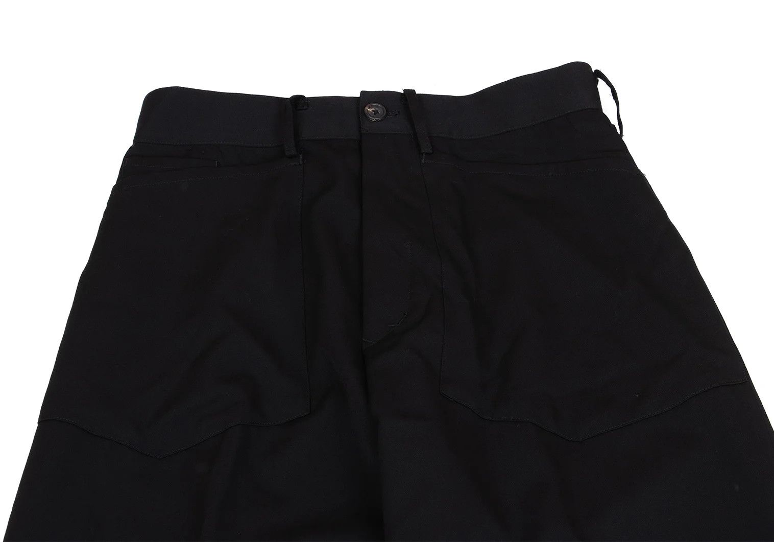 Yohji Yamamoto Yohji Yamamoto Pocket Design Wool Gabardine Pants Size US 38 / EU 54 - 2 Thumbnail