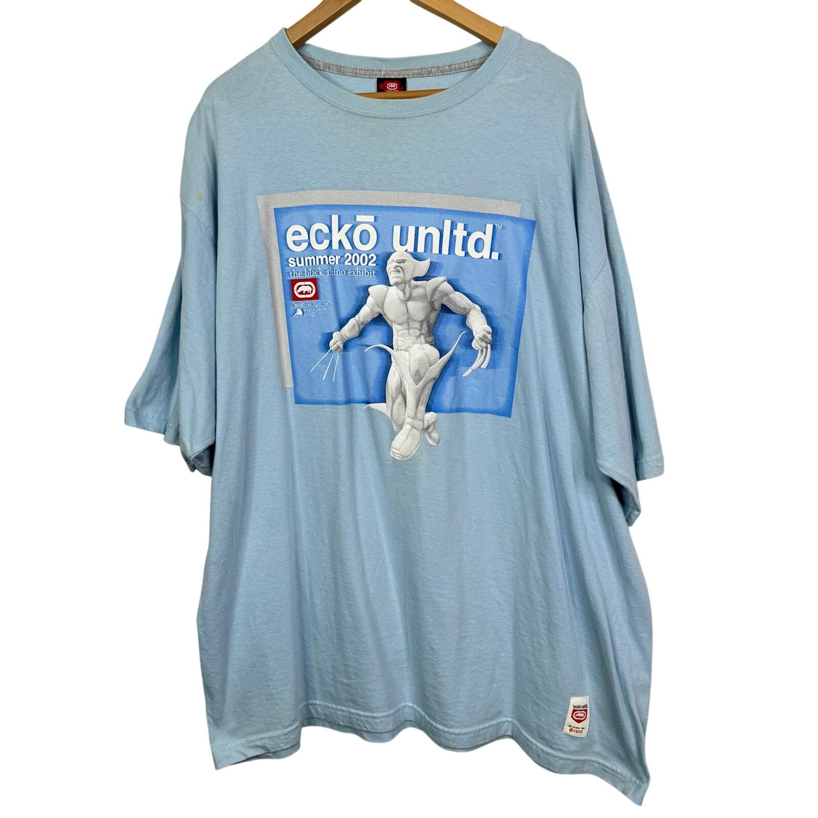 Ecko Unltd. Ecko Unltd Marvel Wolverine Black Rhino The Classic '72 Tee Size US XXL / EU 58 / 5 - 2 Thumbnail