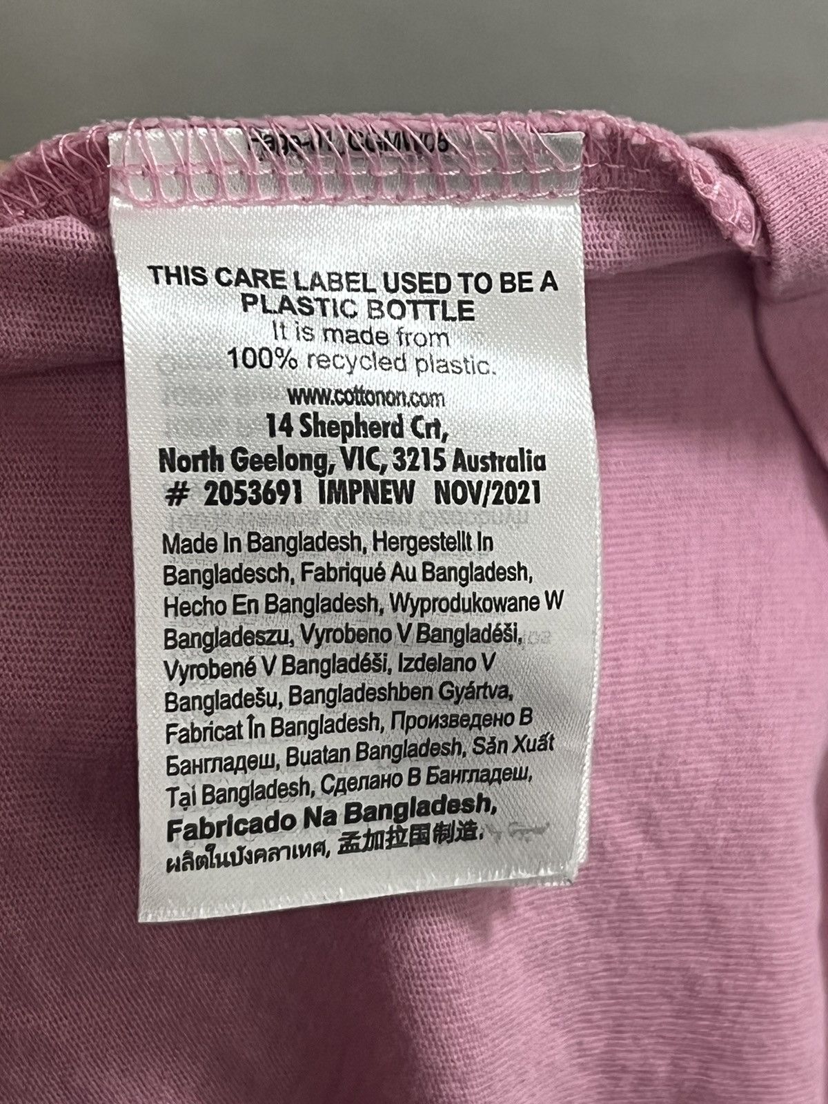 Keith Haring Keith Haring Pink Tee Size US L / EU 52-54 / 3 - 5 Thumbnail