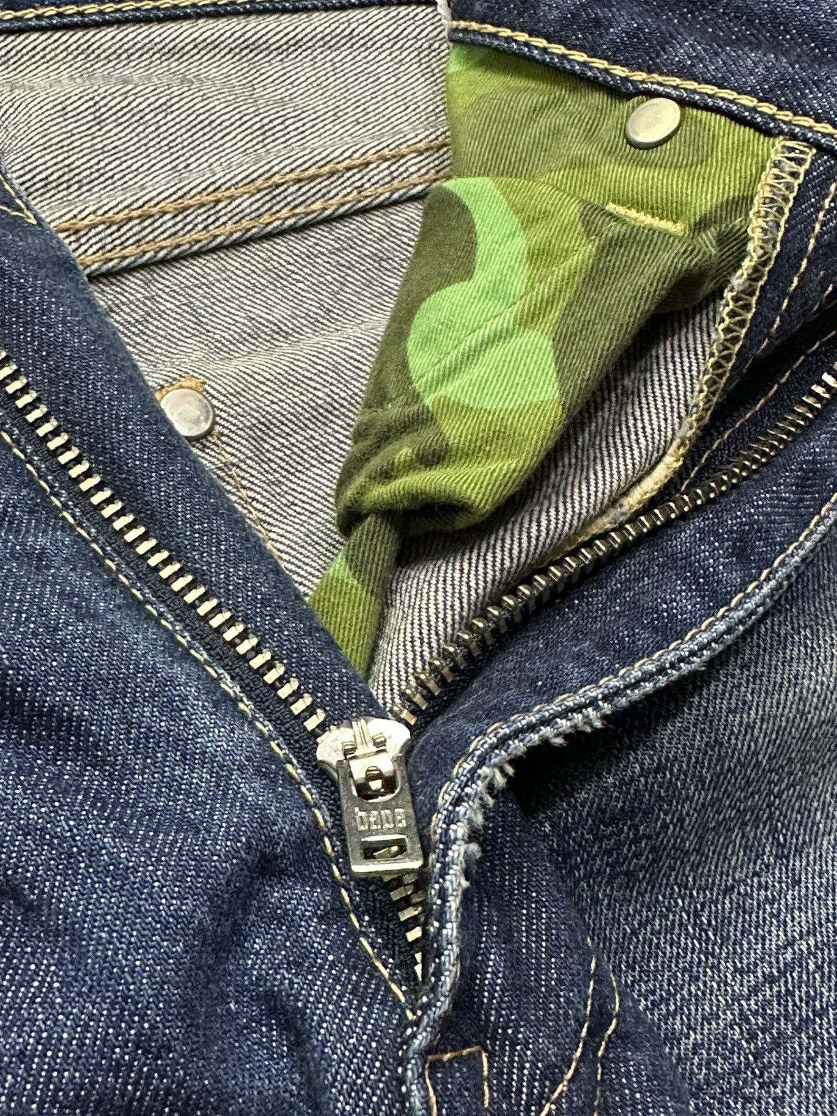 Bape A Bathing Ape Denim Size US 34 / EU 50 - 12 Thumbnail