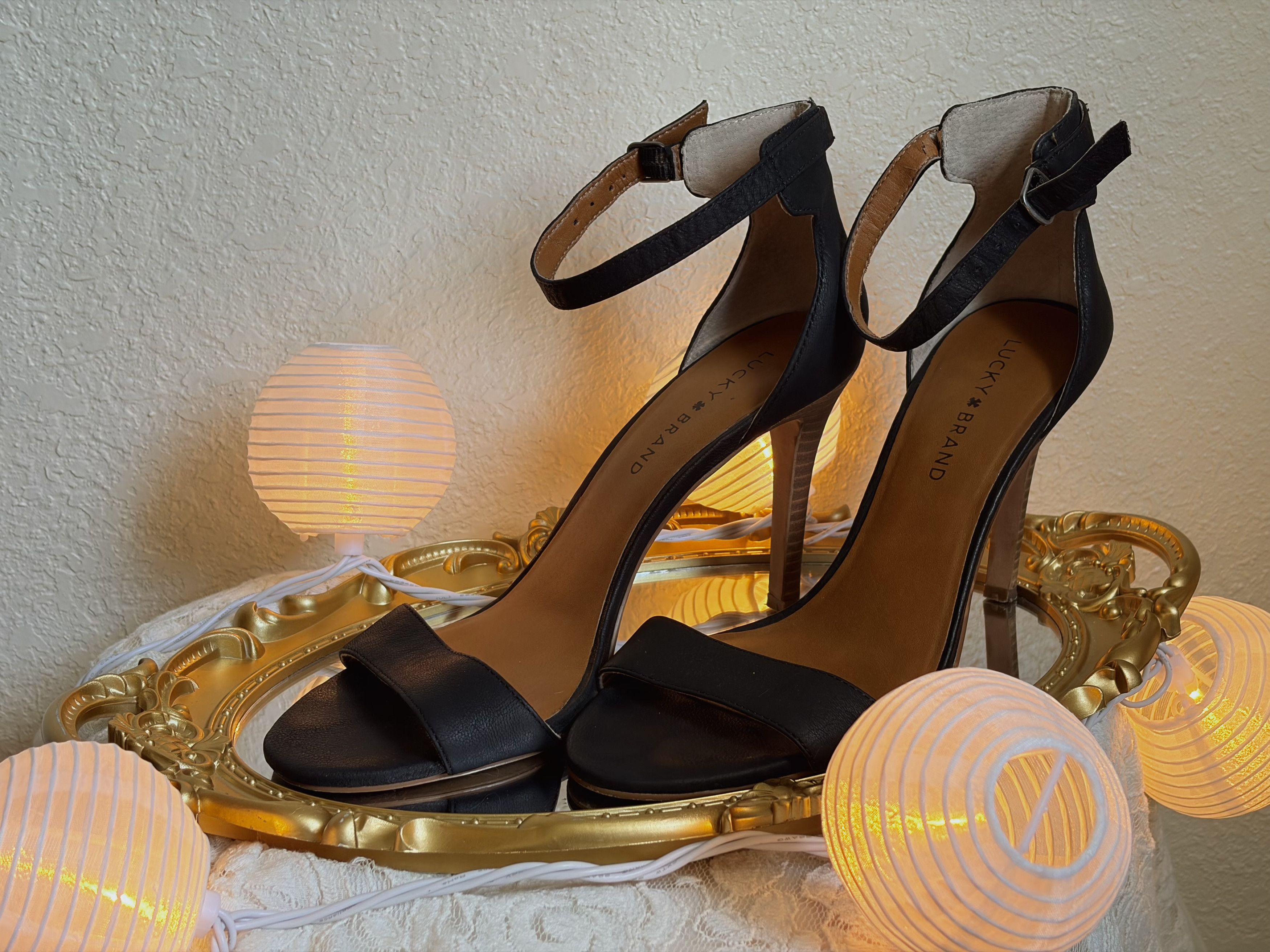 Lucky Brand Lucky Brand Juliett Leather Heels Size US 8 / IT 38 - 2 Thumbnail