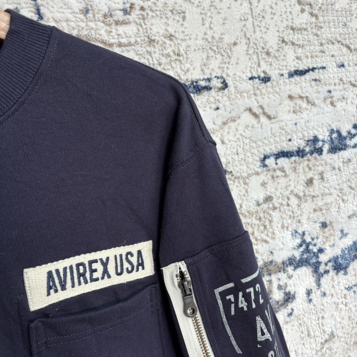 Avirex AVIREX CREWNECK SWEATSHIRT MILITARY STYLE Size US M / EU 48-50 / 2 - 4 Thumbnail