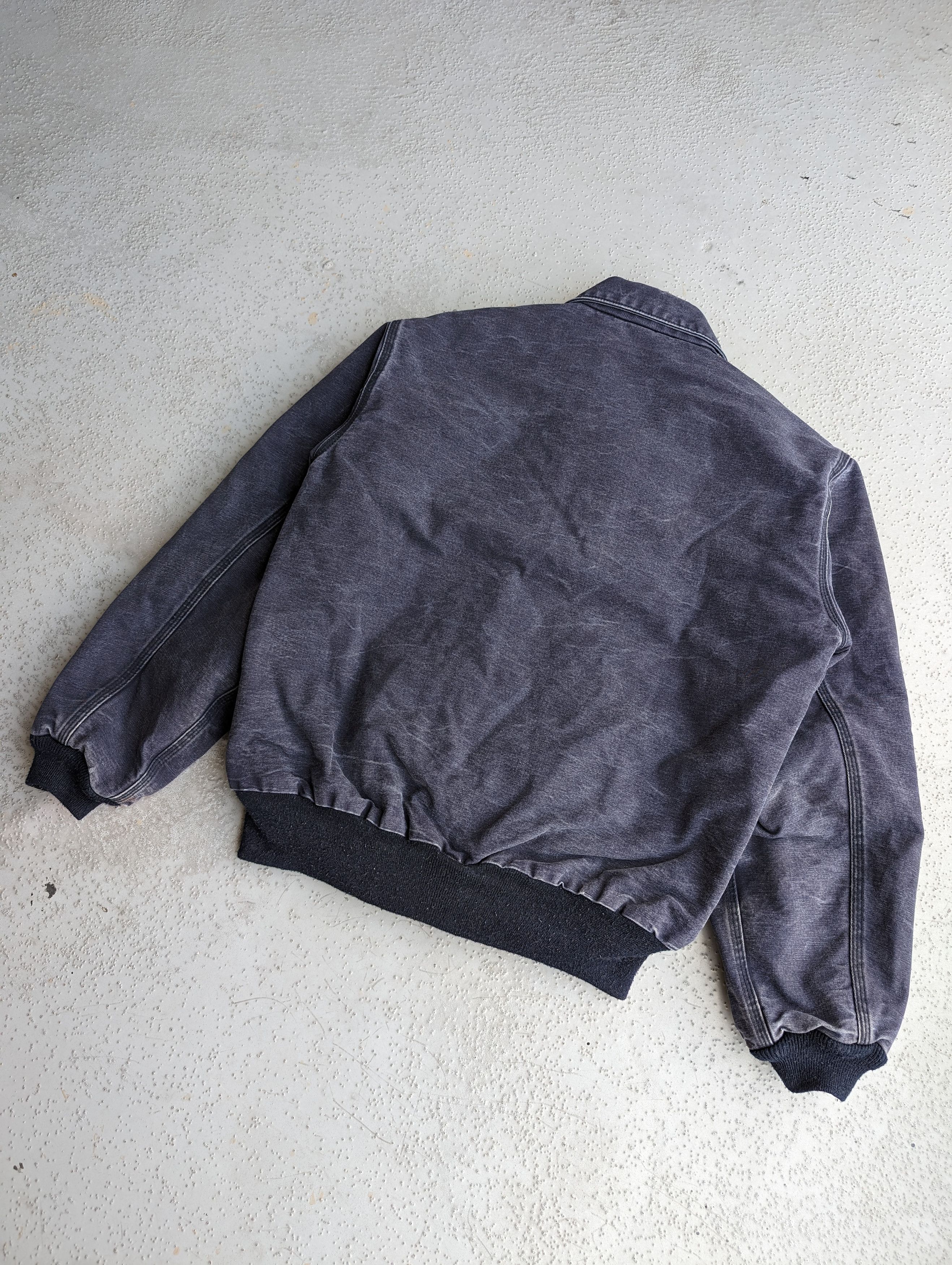 Carhartt × Vintage Vintage Carhartt FR Chore Faded Navy Work Jacket Size US M / EU 48-50 / 2 - 8 Thumbnail