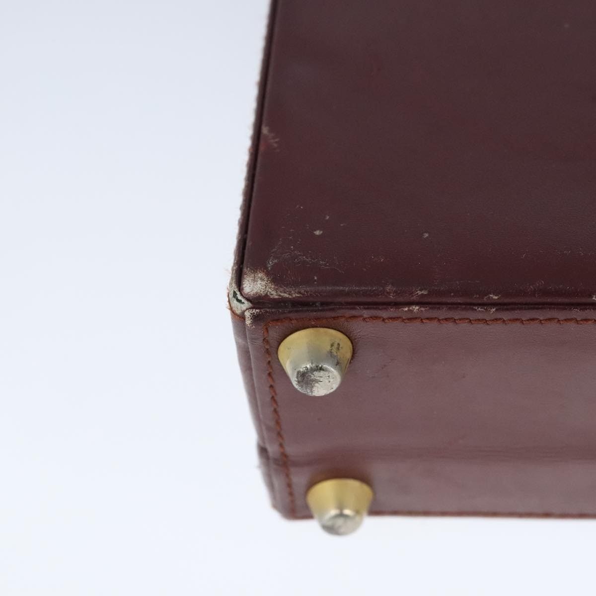 Cartier Cartier Trunk Leather Bordeaux Gold Size ONE SIZE - 12 Thumbnail
