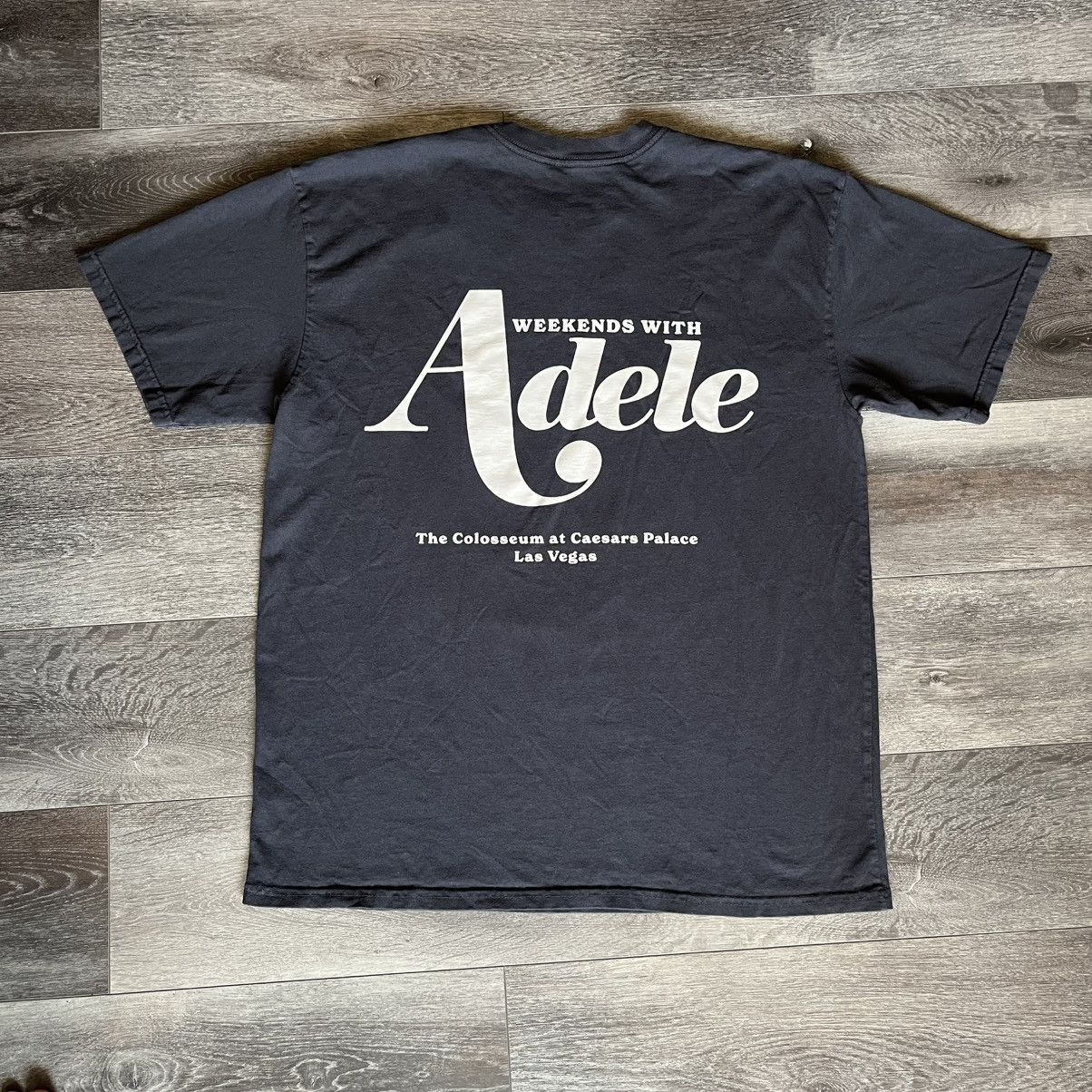 Band Tees Adele Live Las Vegas Caesars Palace Weekends with Band Tee Size US L / EU 52-54 / 3 - 2 Thumbnail