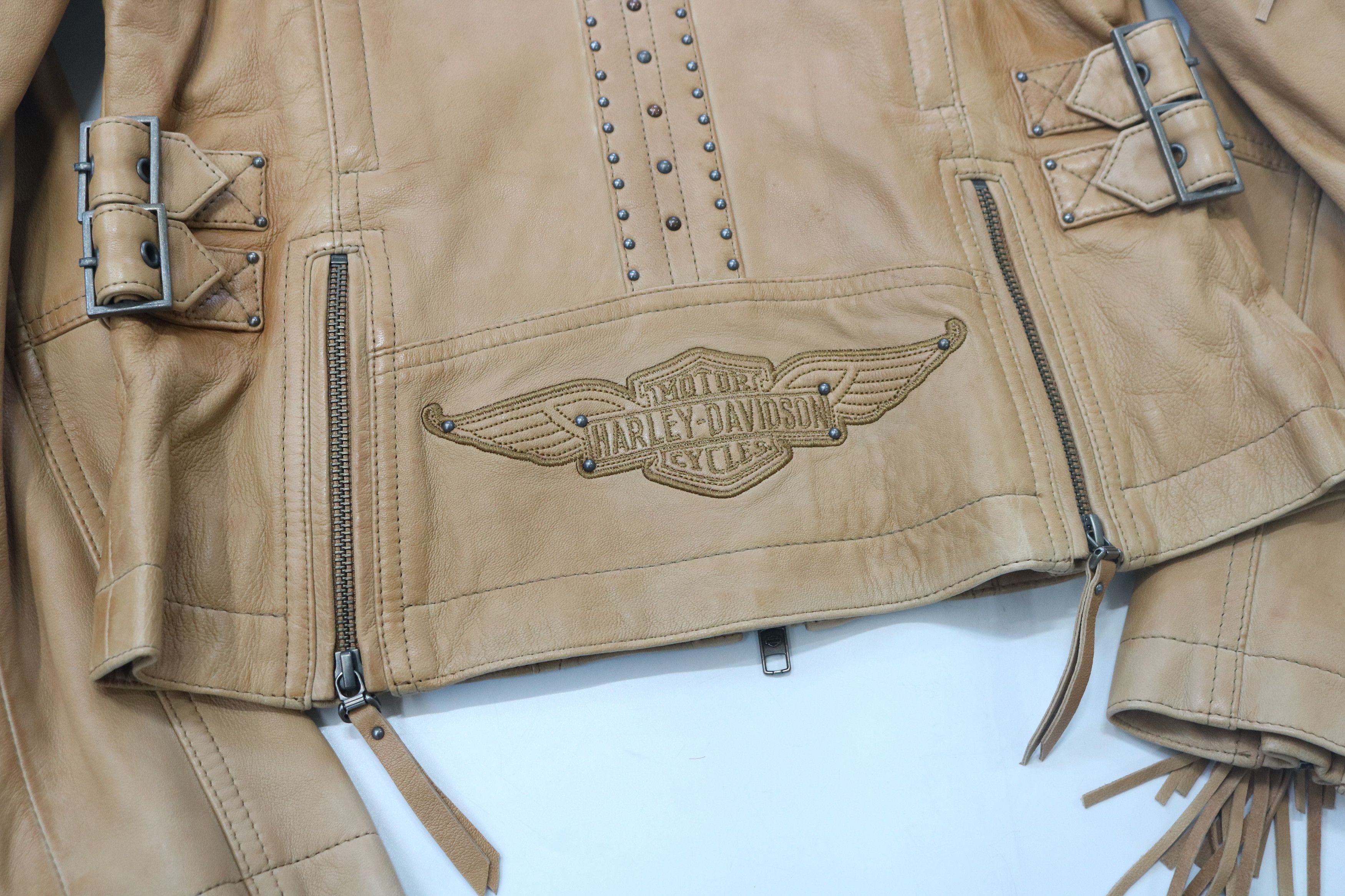 Harley Davidson Harley Davidson fringe leather jacket Size S / US 4 / IT 40 - 10 Thumbnail