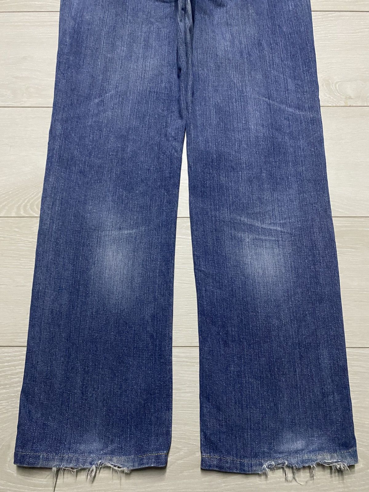 Edwin Vintage Japanese Brand Edwin 403 Distressed Jeans Size US 34 / EU 50 - 6 Thumbnail