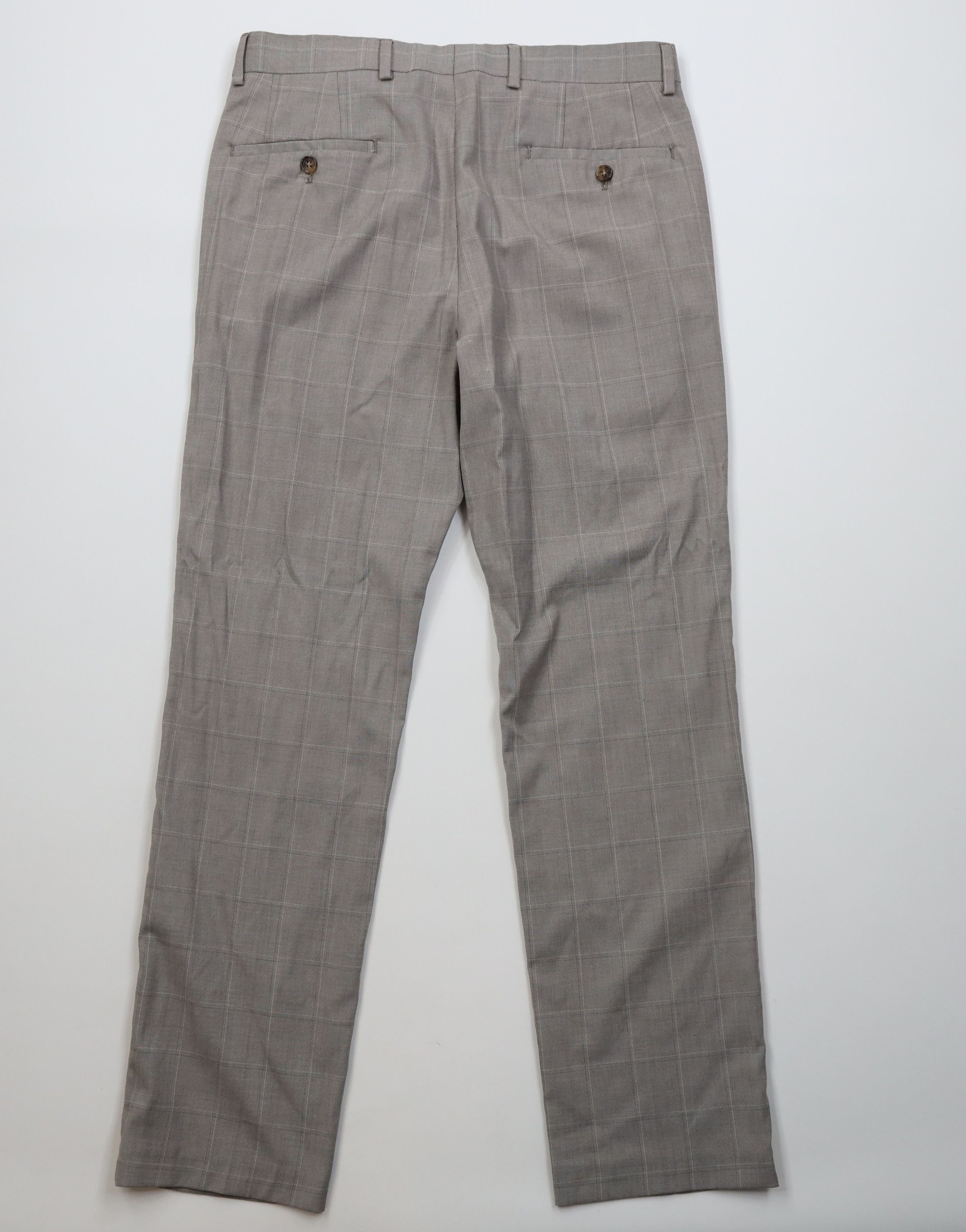 Ralph Lauren Ralph Lauren Straight Leg Chino Pants Trousers Gray Plaid Size US 32 / EU 48 - 9 Thumbnail