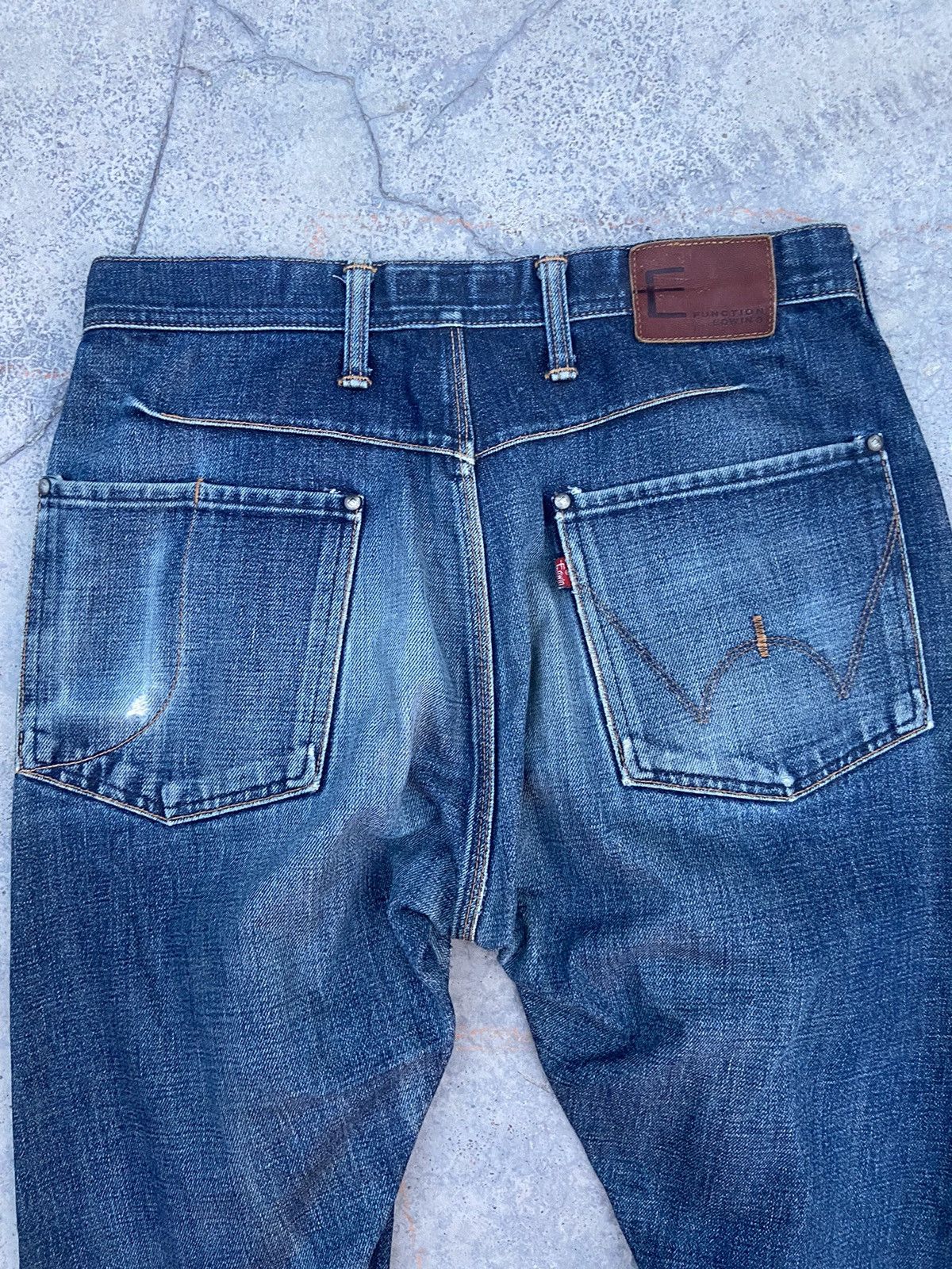 Beauty Beast Vintage Edwin E function jeans Size US 30 / EU 46 - 8 Thumbnail
