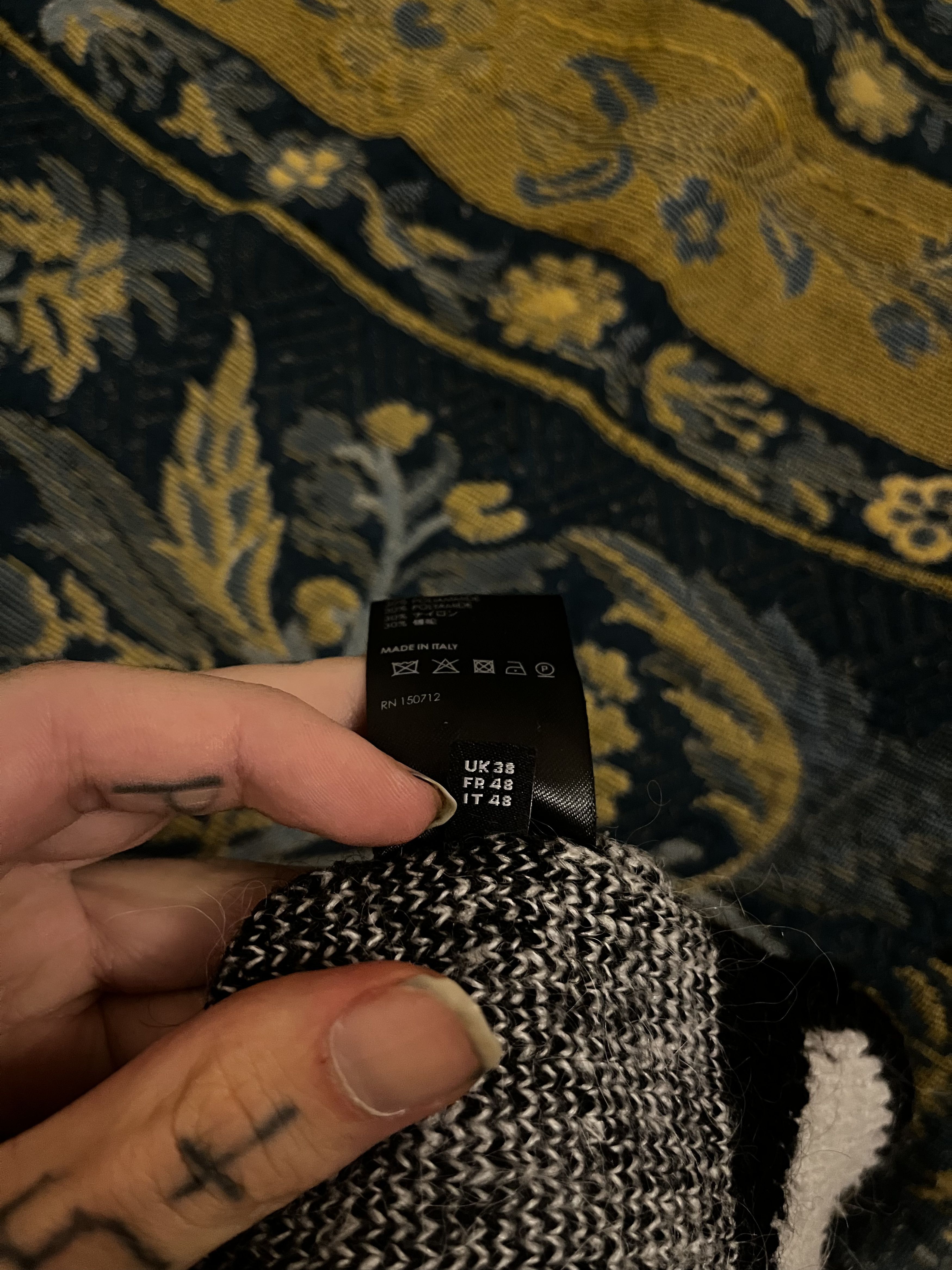 Amiri × Wes Lang Amiri x Wes Lang Reaper Knit Size US M / EU 48-50 / 2 - 6 Thumbnail
