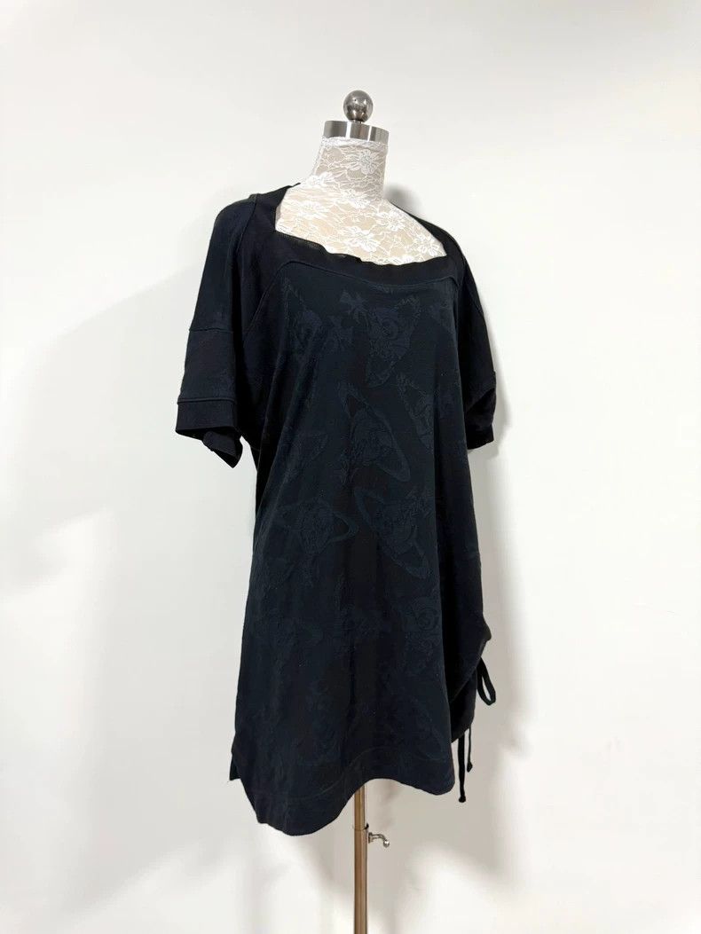 Vivienne Westwood Vivienne Westwood size2 A black cotton dress with a full Sa Size M / US 6-8 / IT 42-44 - 3 Thumbnail