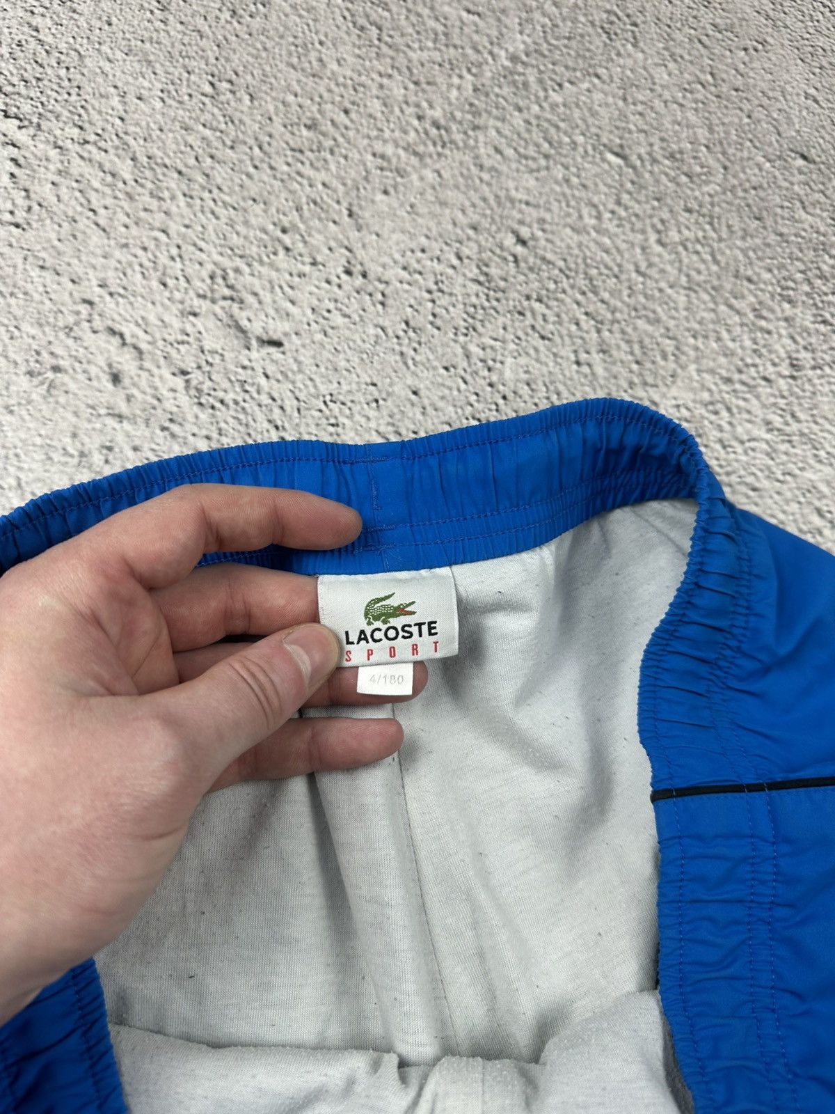 Lacoste Vintage Lacoste Track Pants Nylon Y2K Baggy Drill Style SK8 Size US 34 / EU 50 - 9 Thumbnail