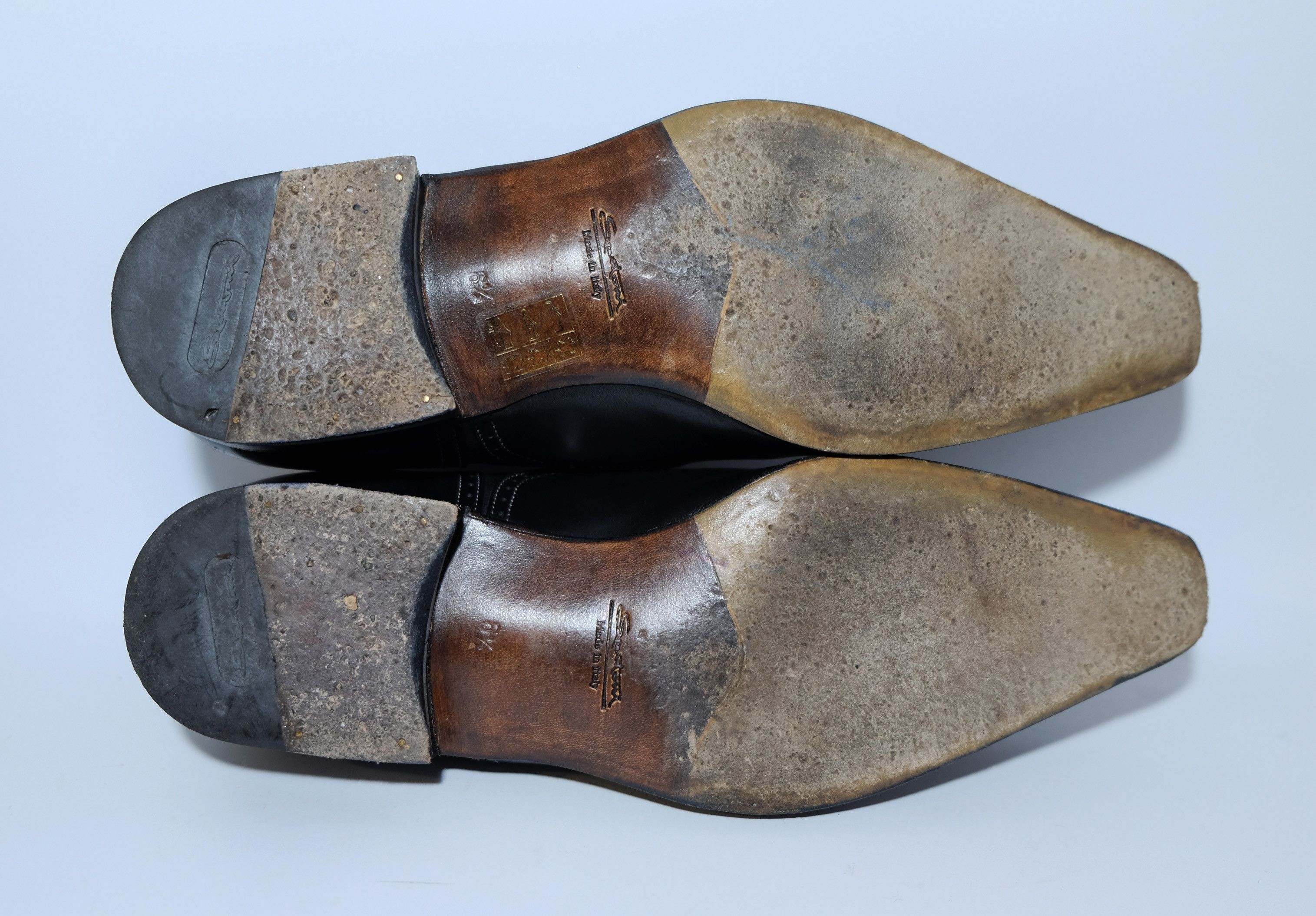 Santoni Santoni Leather Loafers Size US 7.5 / EU 40-41 - 7 Thumbnail