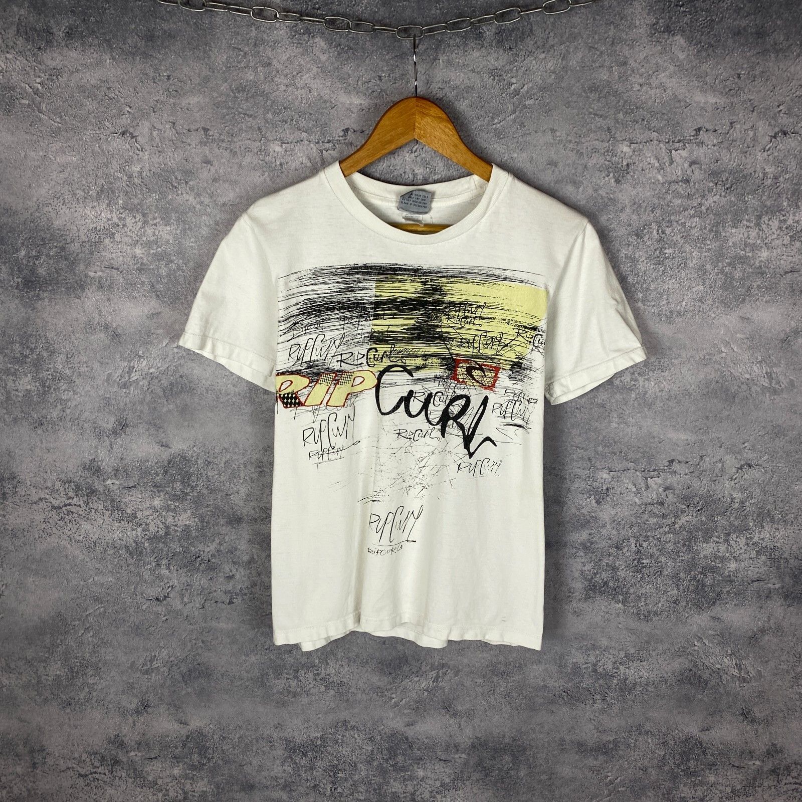 Rip Curl Rip Curl Tee Men's Size M White Short Sleeve ` Size US M / EU 48-50 / 2 - 1 Thumbnail