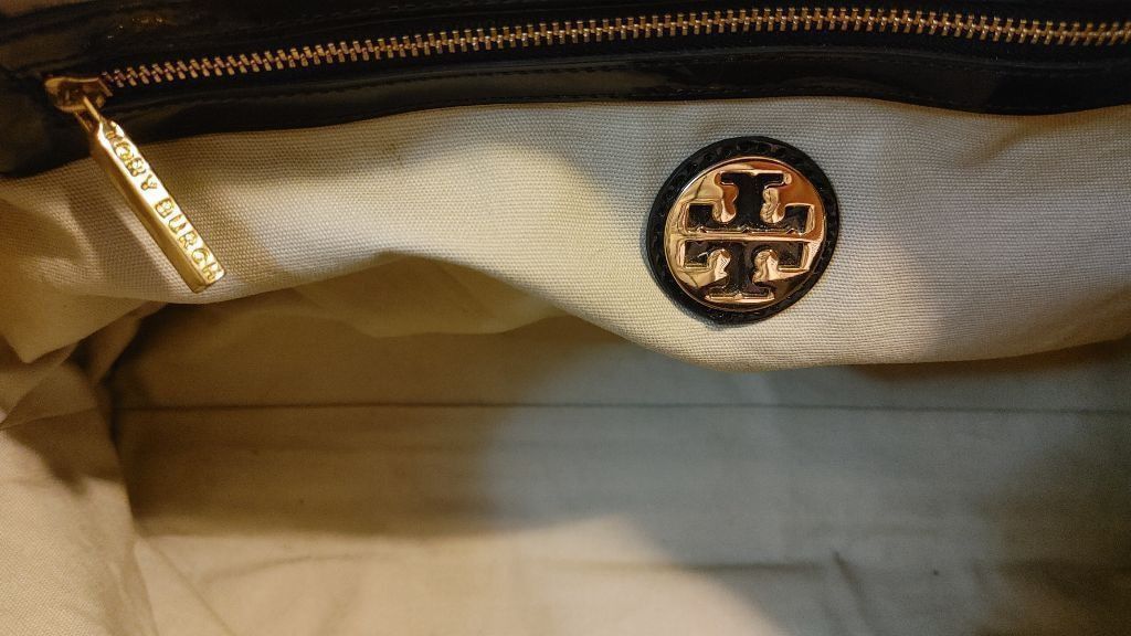 Tory Burch Tory Burch Vintage Jane Canvas Tote Bag Size ONE SIZE - 9 Thumbnail
