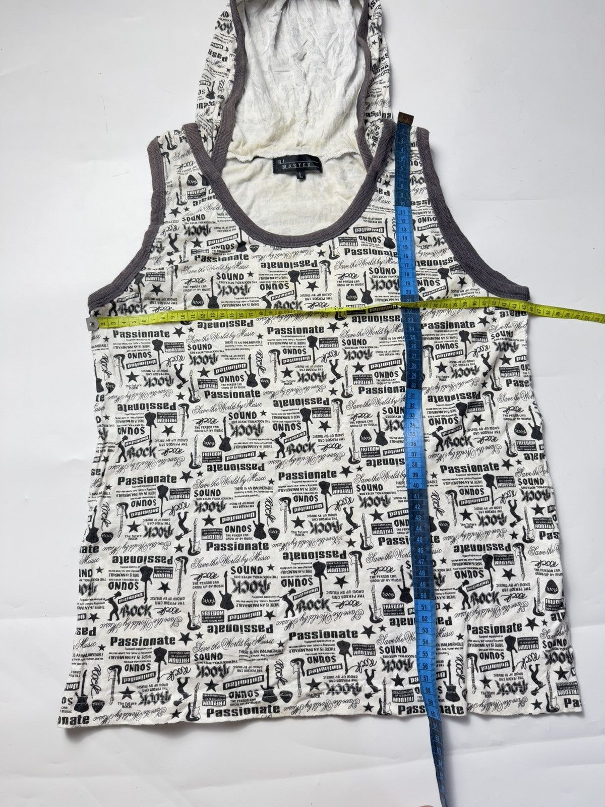 Hysteric Glamour × If Six Was Nine × Japanese Brand Tanktop Sleeveless Hoodie Rock RiMaster Japanese Style ifsix Size US M / EU 48-50 / 2 - 6 Thumbnail