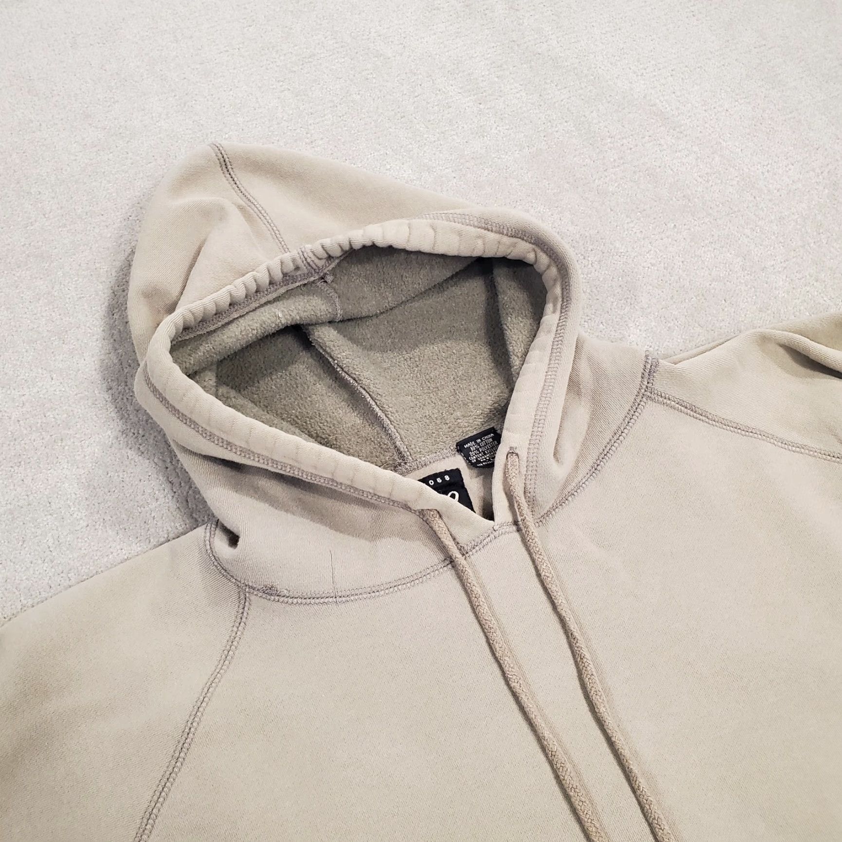 Mossimo VINTAGE Mossimo Hoodie Mens Large Brown Sweatshirt 90s Y2K Grunge Loose Baggy Mantle? Size US L / EU 52-54 / 3 - 2 Thumbnail