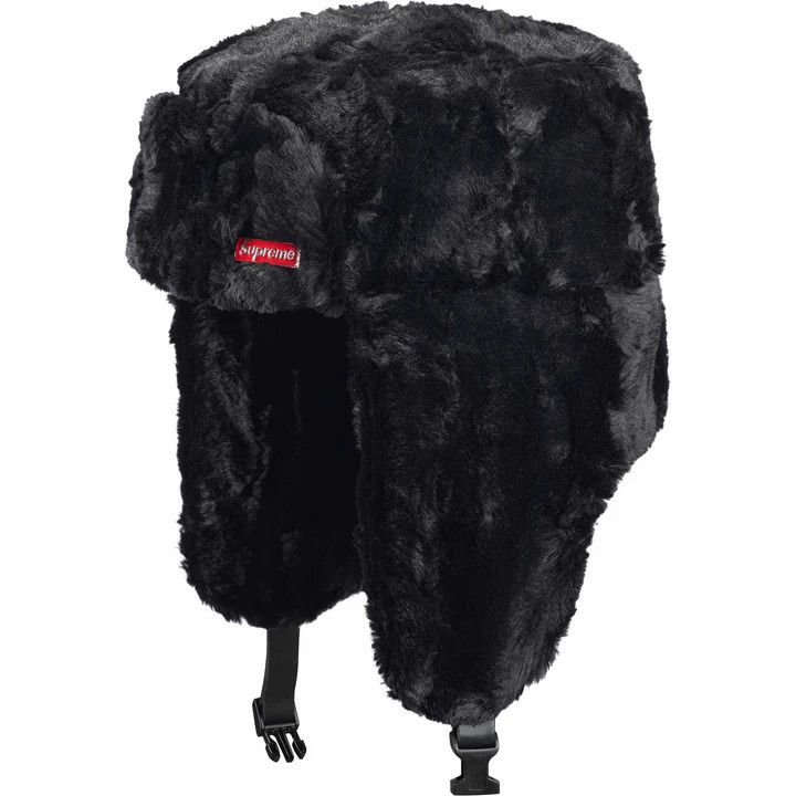 帽子 supreme Ushanka Hat black M/L Supreme Ushanka Hat 