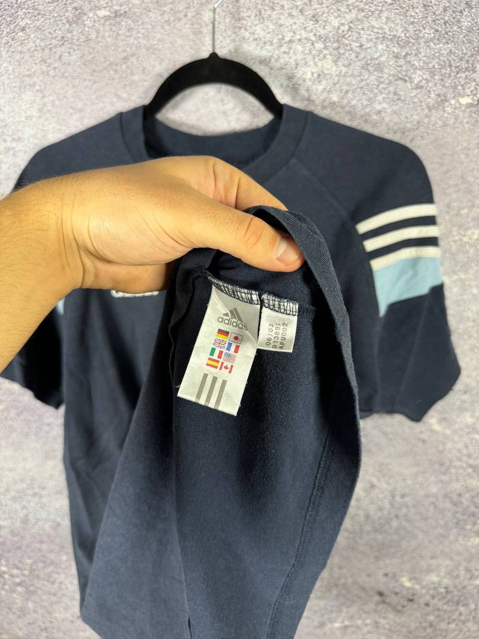 Adidas × Vintage Vintage Real Madrid Adidas Training T-Shirt Small Size US S / EU 44-46 / 1 - 9 Thumbnail