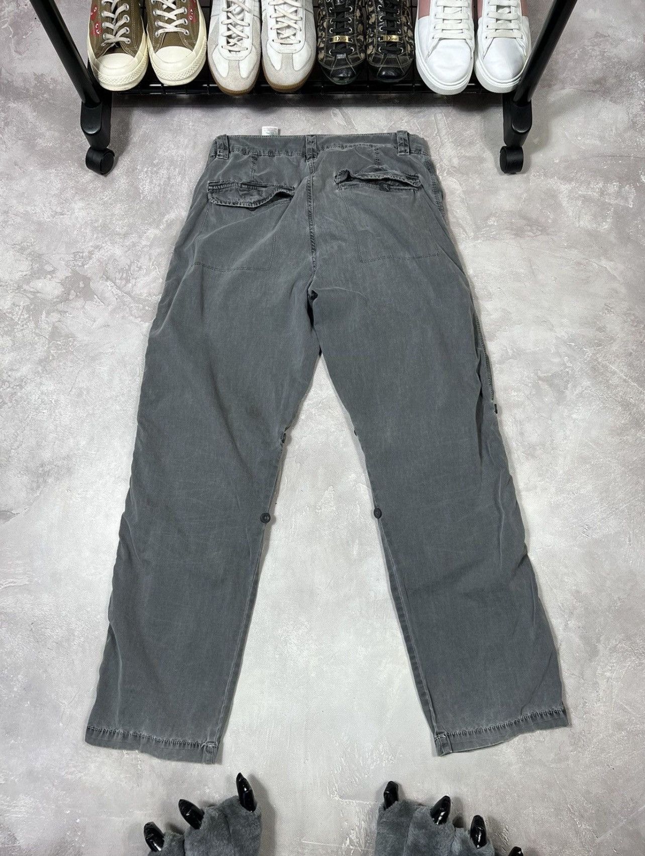 Vintage Vintage Maharishi Style Washed Effect Baggy Pants Size US 34 / EU 50 - 6 Thumbnail