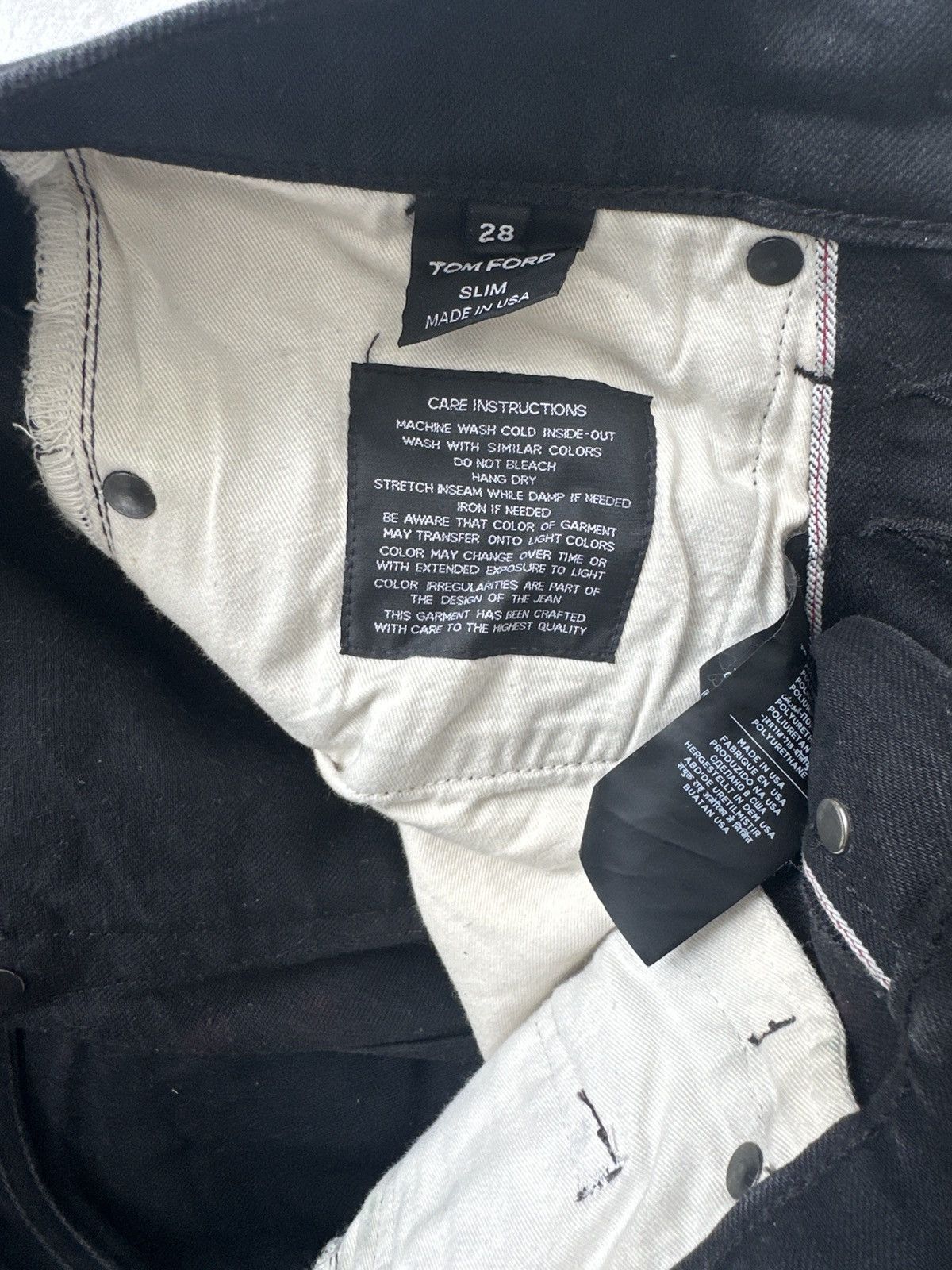 Tom Ford Slim fit jeans Size US 28 / EU 44 - 4 Thumbnail