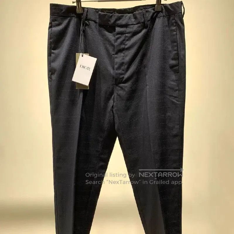 Dior Dior Black Cotton Casual Pants for Men . Size US 44 / EU 60 - 1 Thumbnail