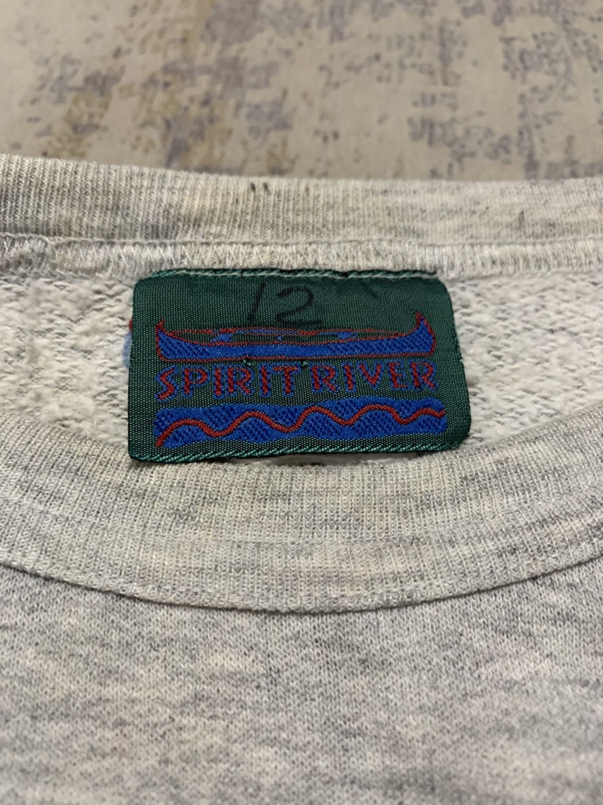 Vintage Vintage 90s Wolf Pack Graphic Crewneck Sweatshirt Size US M / EU 48-50 / 2 - 6 Thumbnail